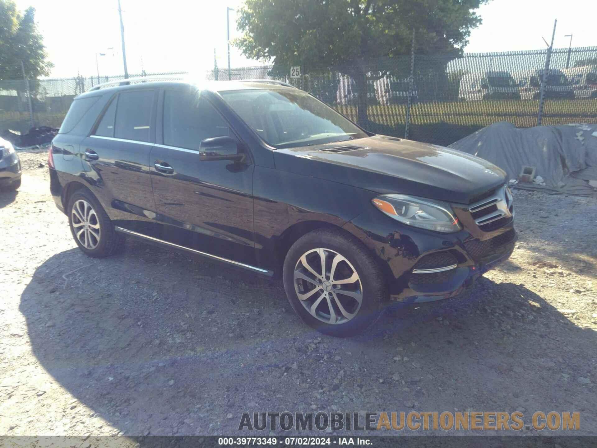 4JGDA5JBXGA769519 MERCEDES-BENZ GLE 350 2016