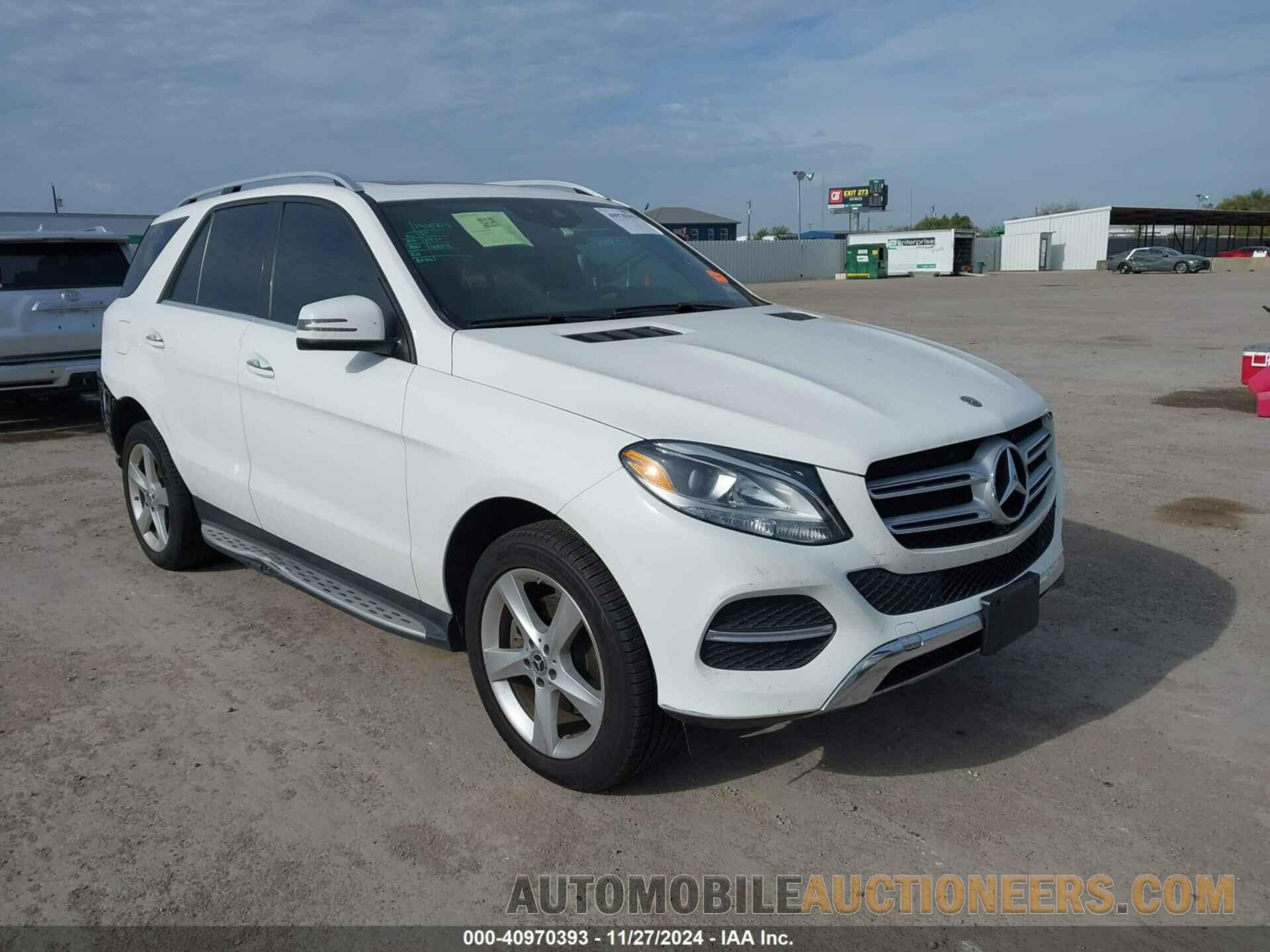 4JGDA5JBXJB100295 MERCEDES-BENZ GLE 350 2018