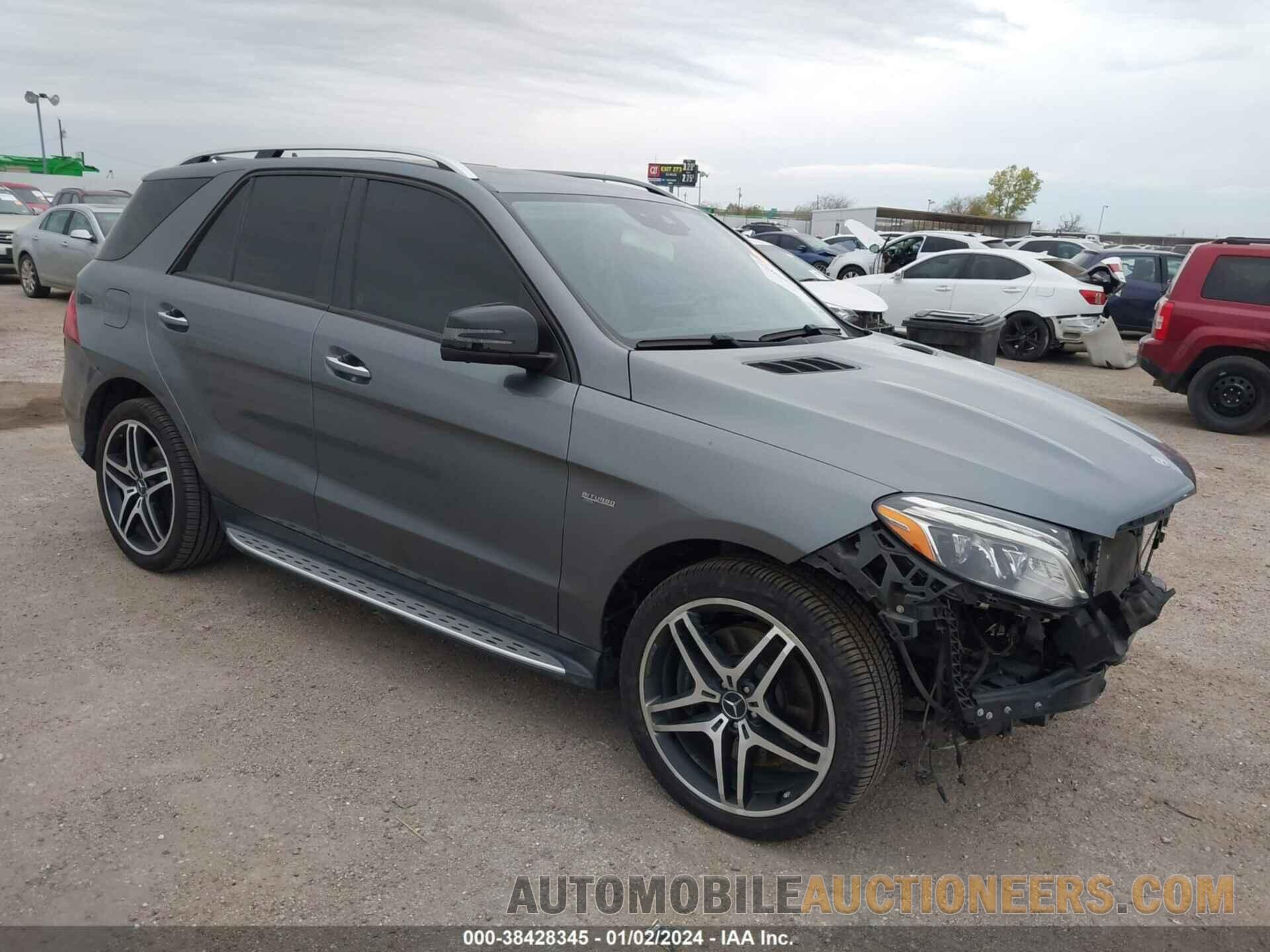 4JGDA6EB0HA978883 MERCEDES-BENZ AMG GLE 43 2017