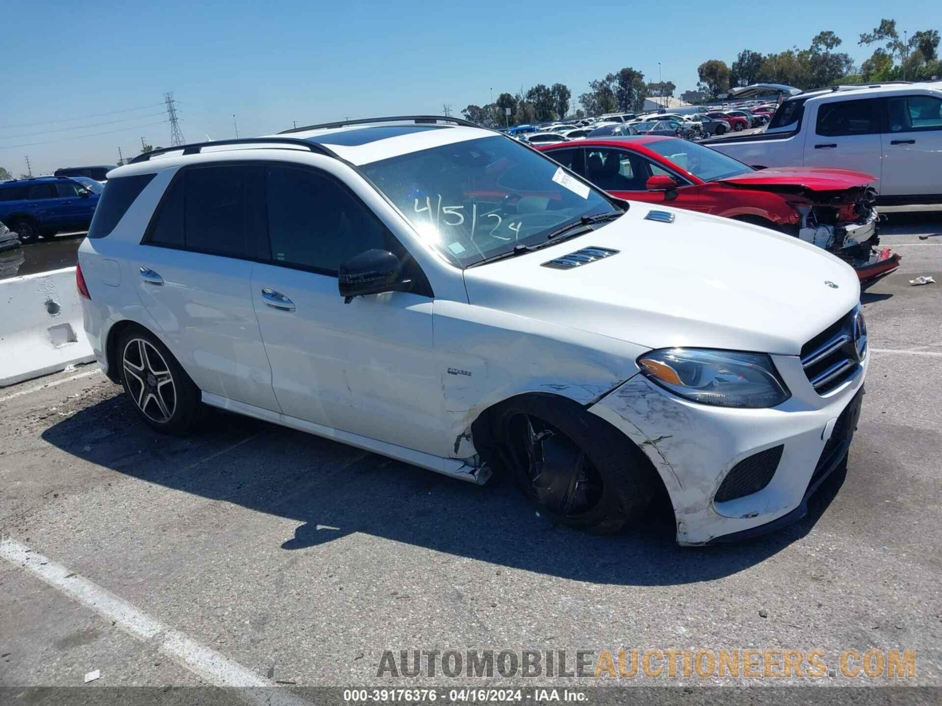 4JGDA6EB0JA998380 MERCEDES-BENZ AMG GLE 43 2018