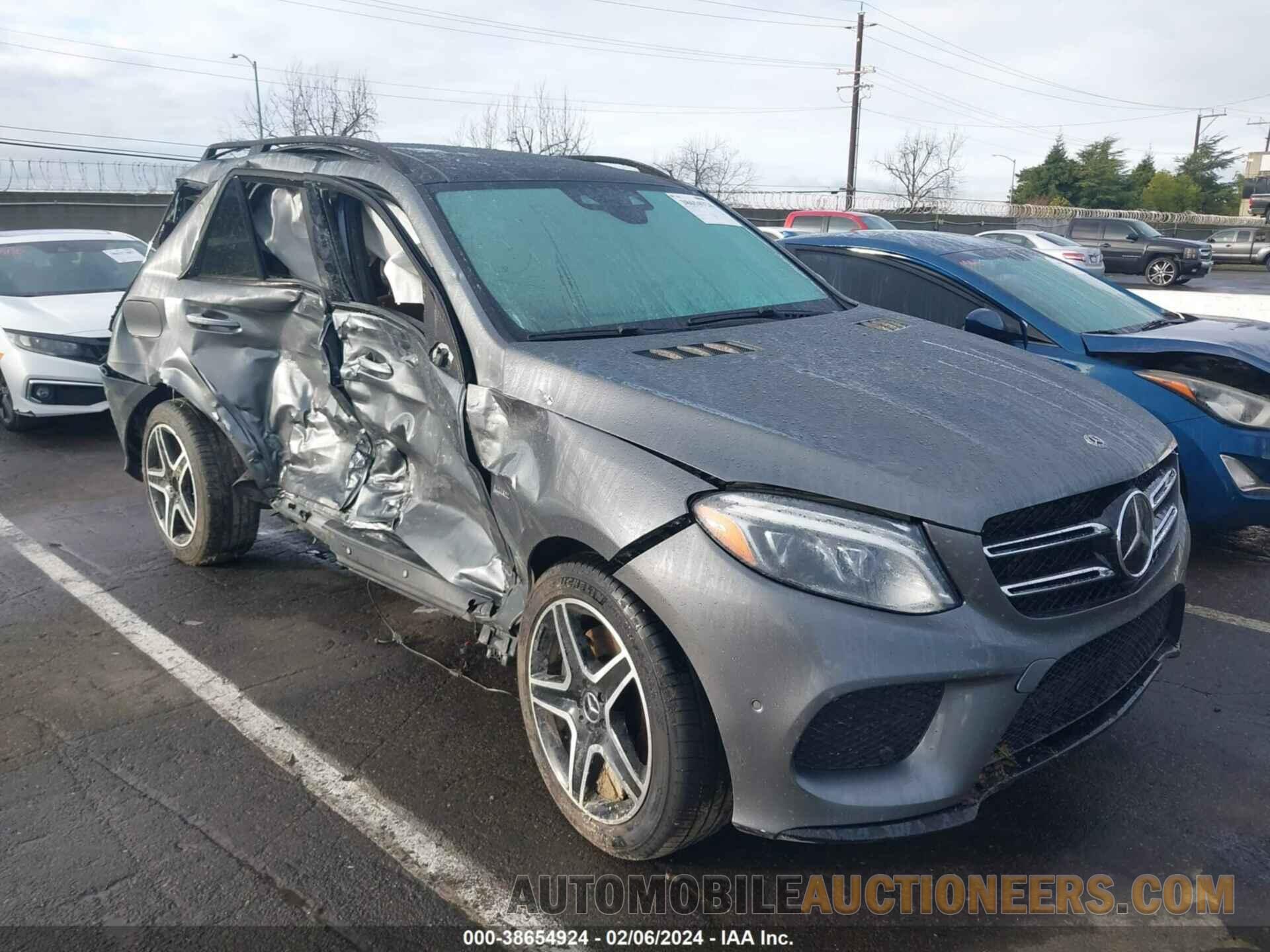 4JGDA6EB3HA991868 MERCEDES-BENZ AMG GLE 43 2017