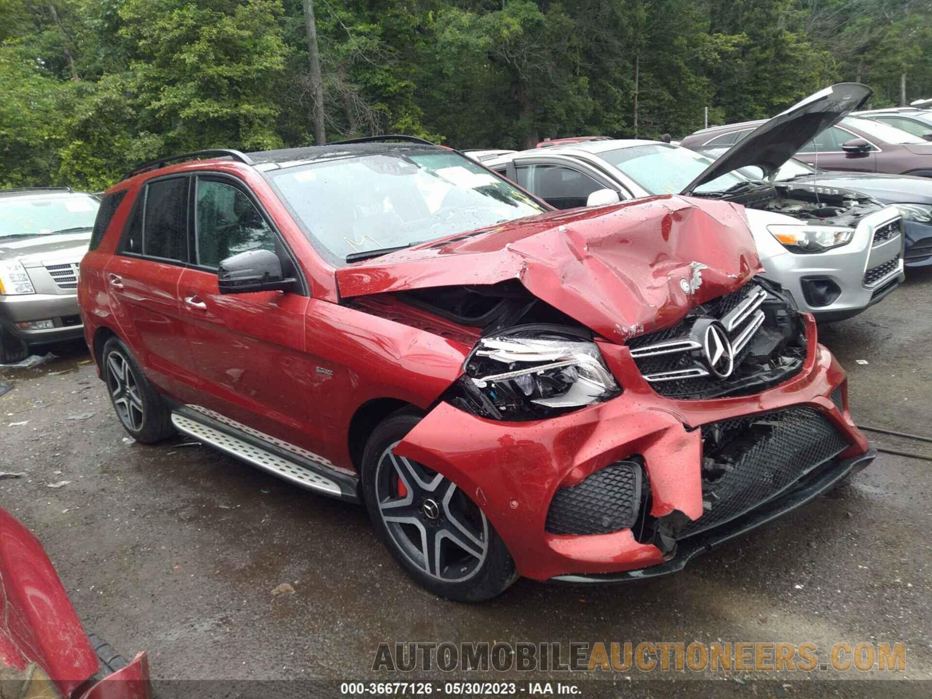 4JGDA6EB8HA911089 MERCEDES-BENZ AMG GLE 43 2017