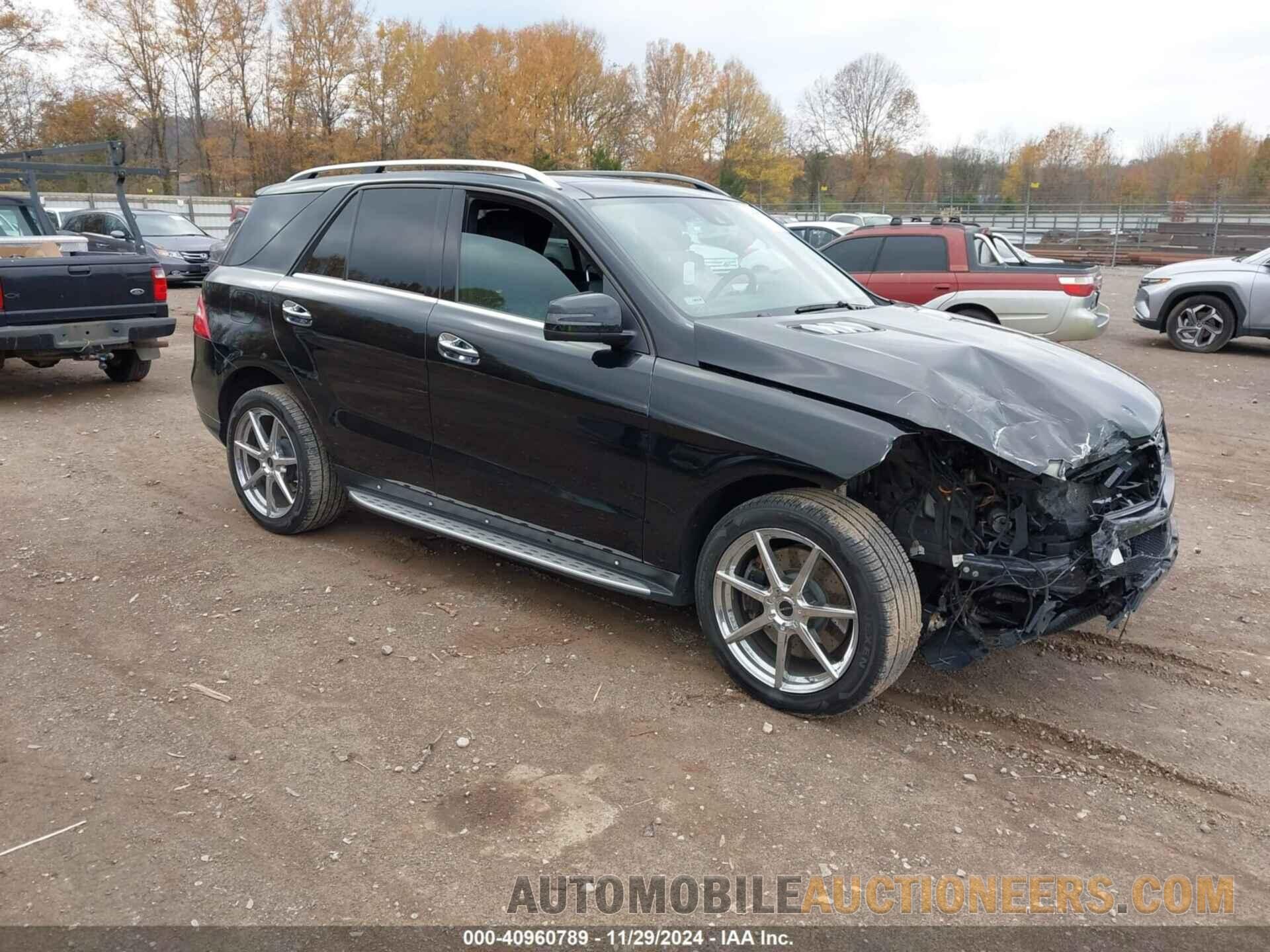 4JGDA7DB0EA291020 MERCEDES-BENZ ML 550 2014