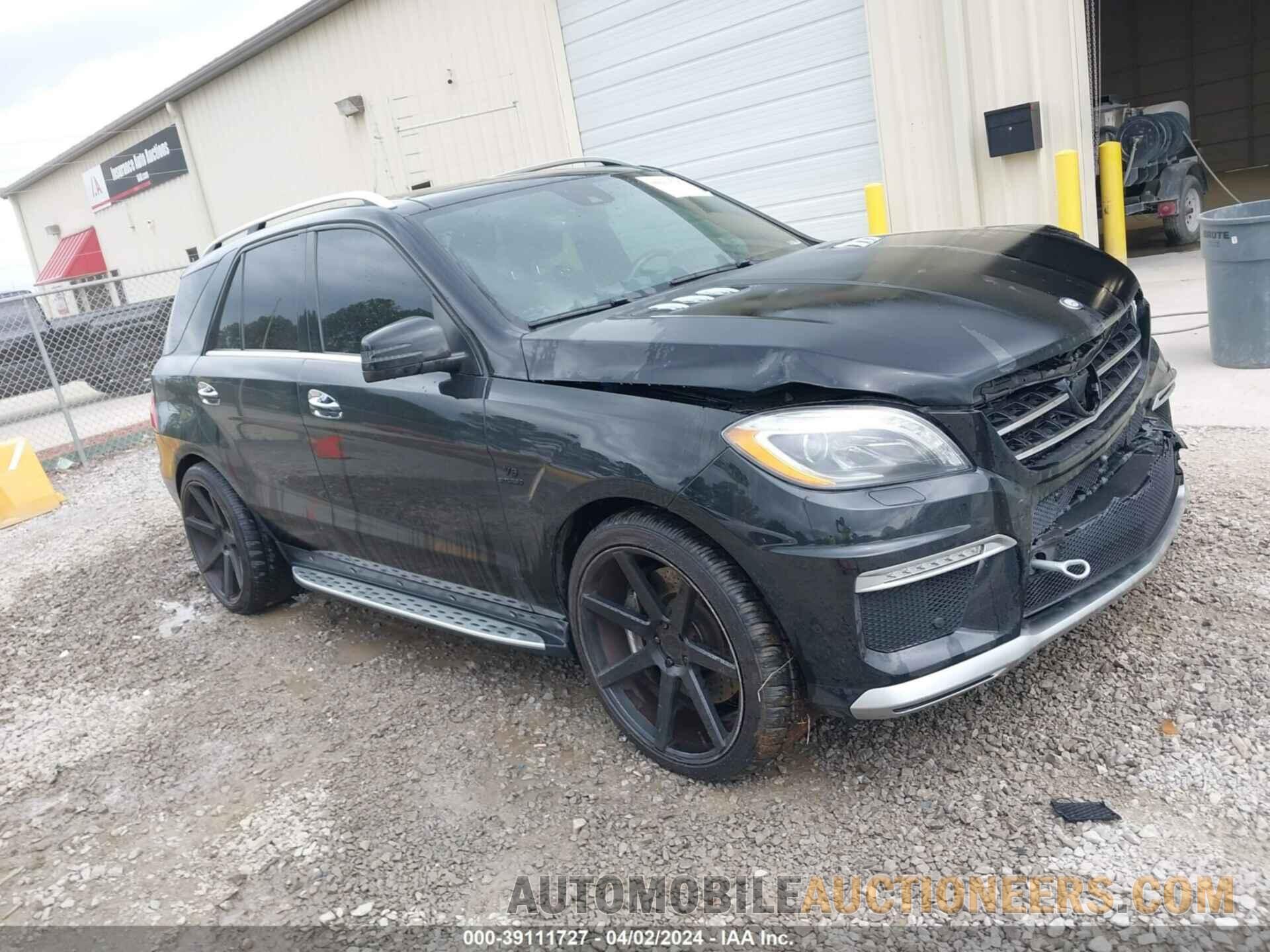 4JGDA7EB5FA483758 MERCEDES-BENZ ML 63 AMG 2015