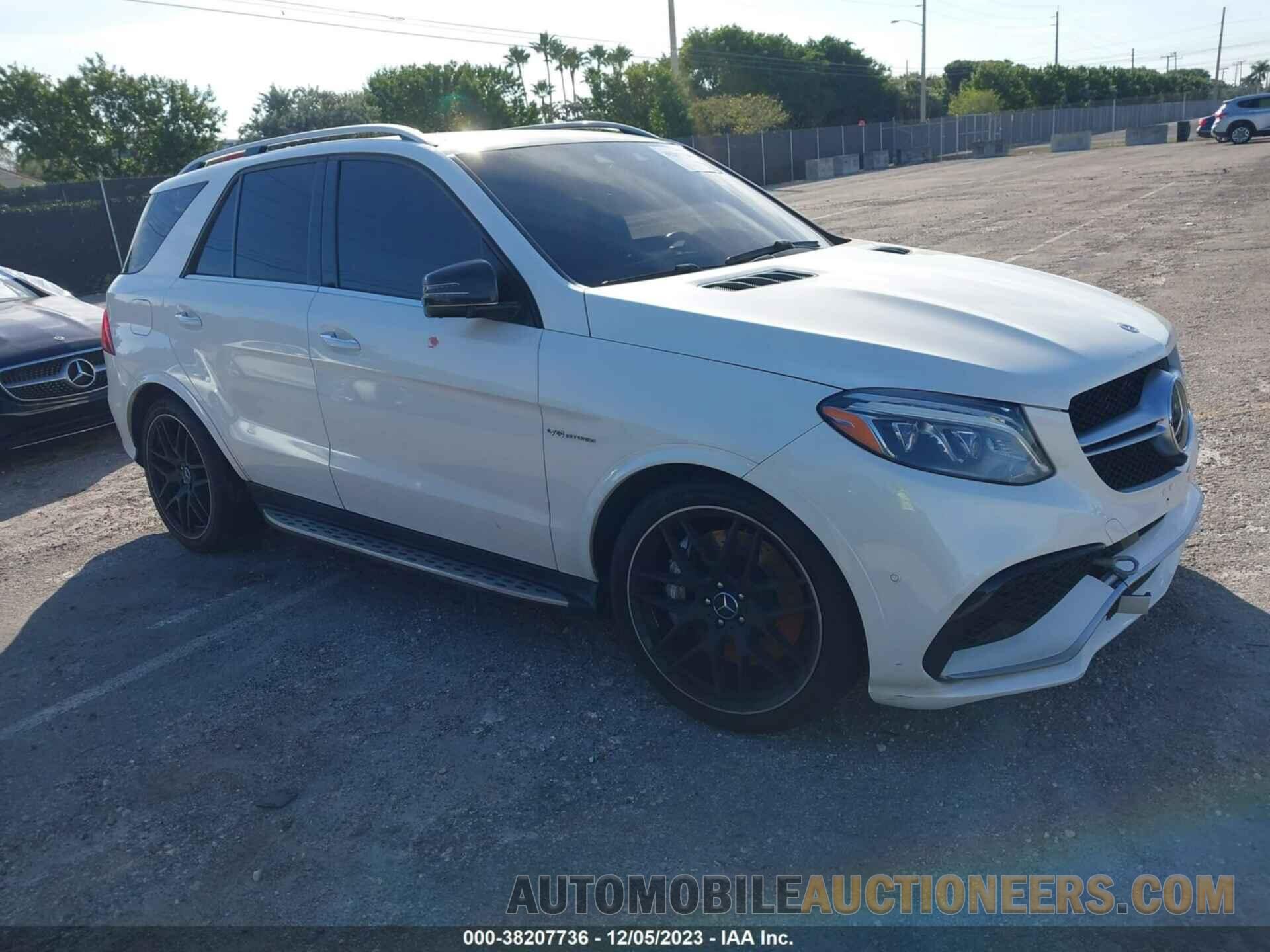 4JGDA7EB6HA899207 MERCEDES-BENZ AMG GLE 63 2017