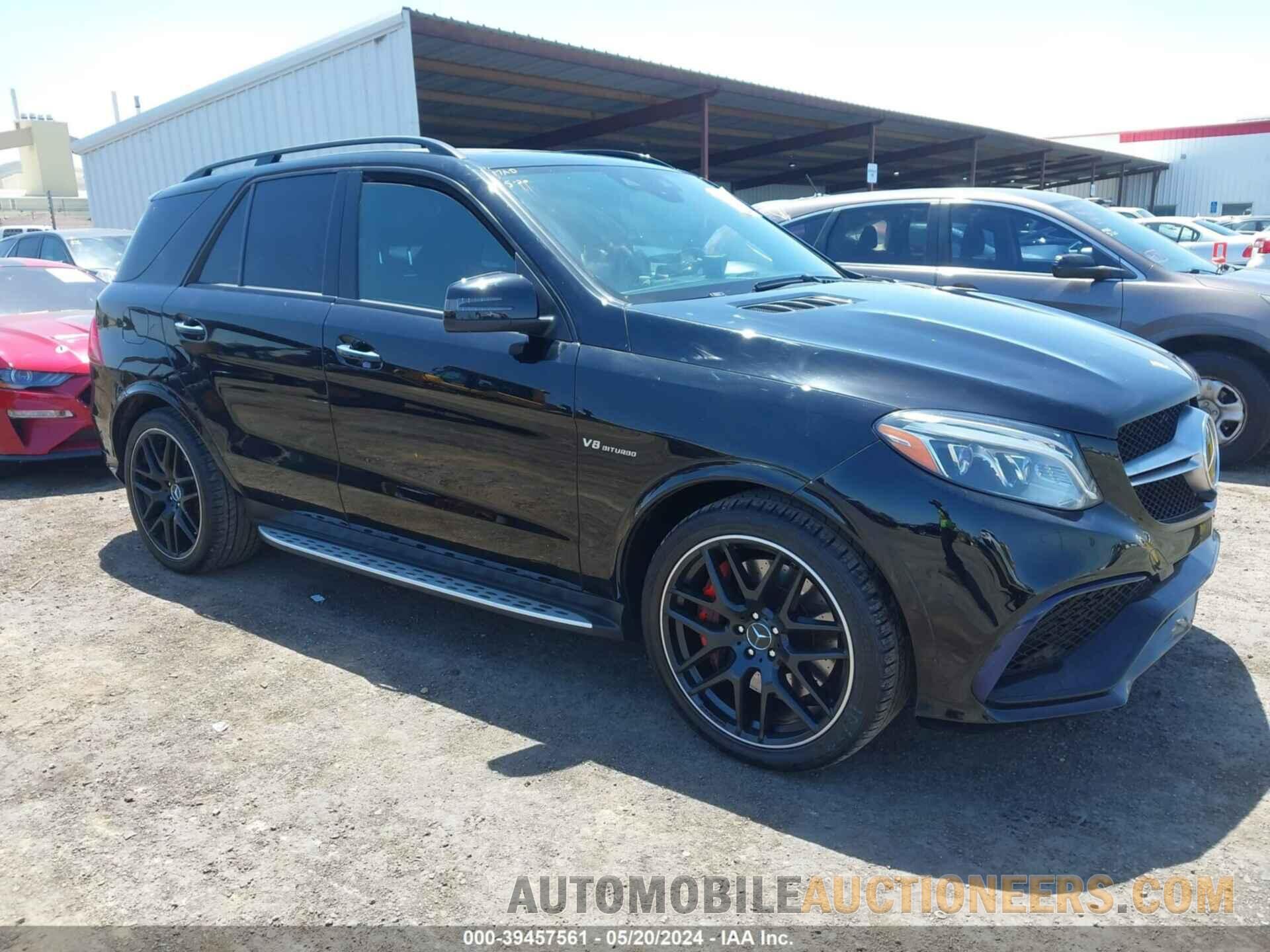 4JGDA7FB0GA653380 MERCEDES-BENZ AMG GLE 63 2016