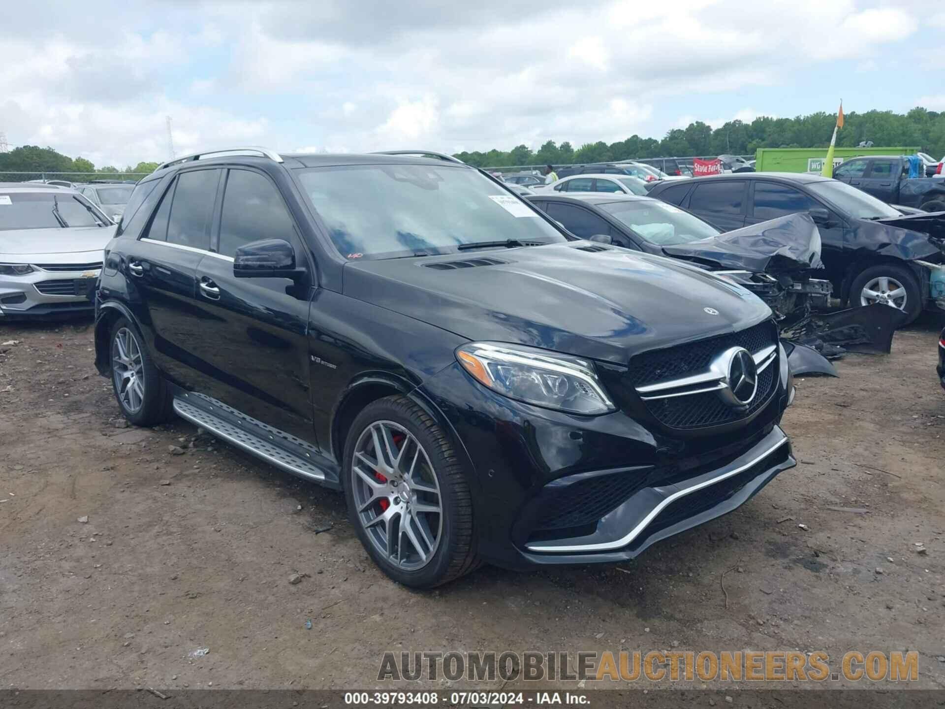 4JGDA7FB3HA952010 MERCEDES-BENZ AMG GLE 63 2017