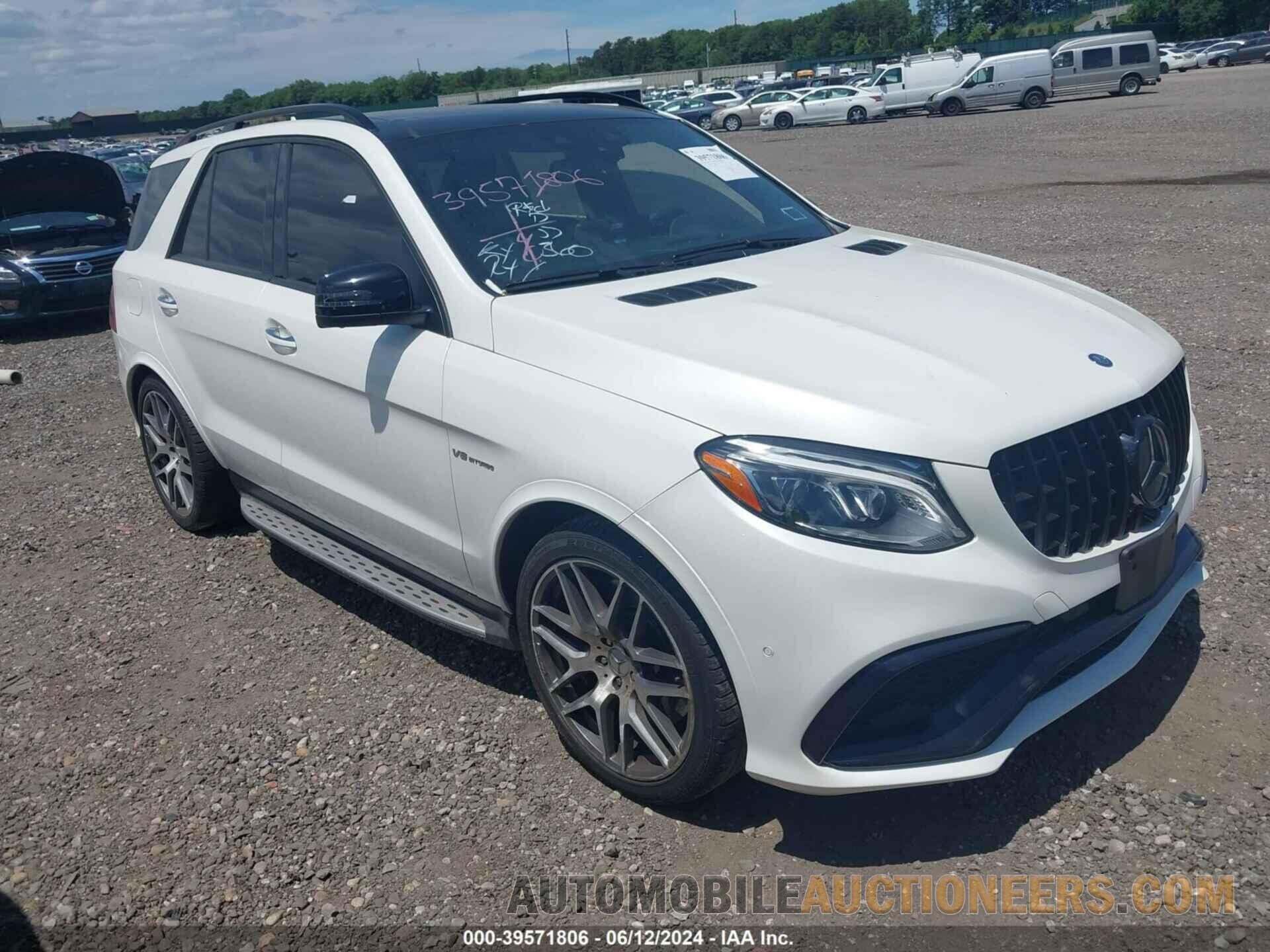 4JGDA7FB4HA836668 MERCEDES-BENZ AMG GLE 63 2017