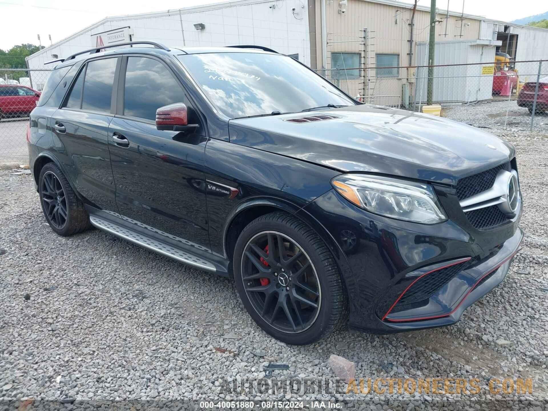 4JGDA7FB6HA814042 MERCEDES-BENZ AMG GLE 63 2017