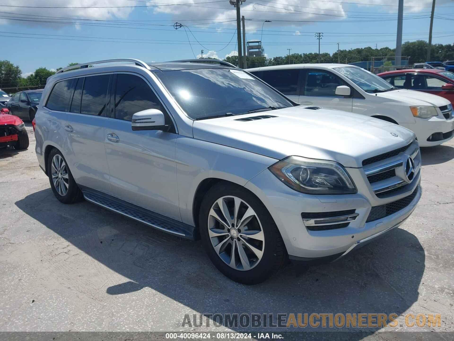 4JGDF2EE6FA583835 MERCEDES-BENZ GL 350 BLUETEC 2015