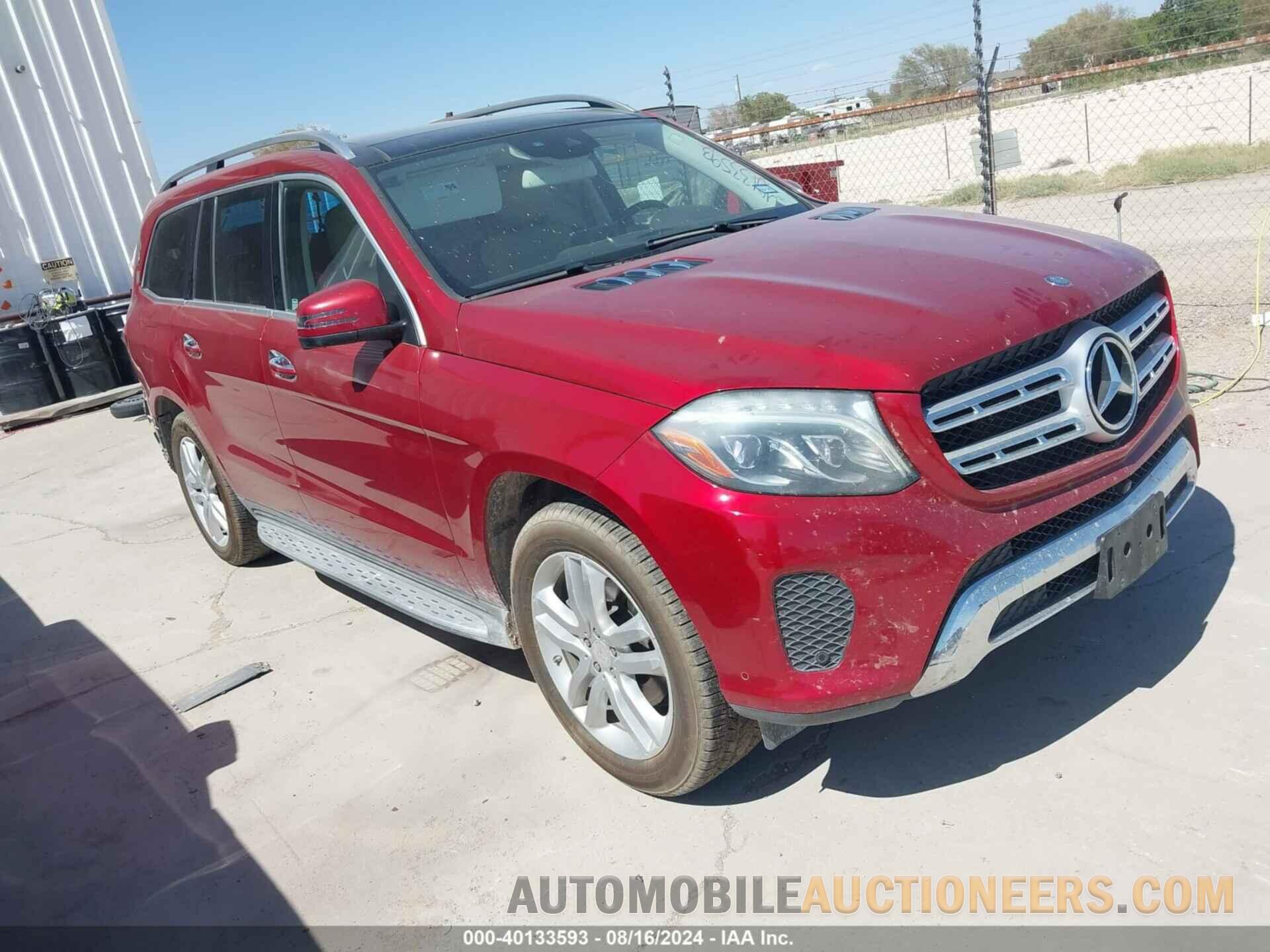 4JGDF6EE0HA815999 MERCEDES-BENZ GLS 450 2017