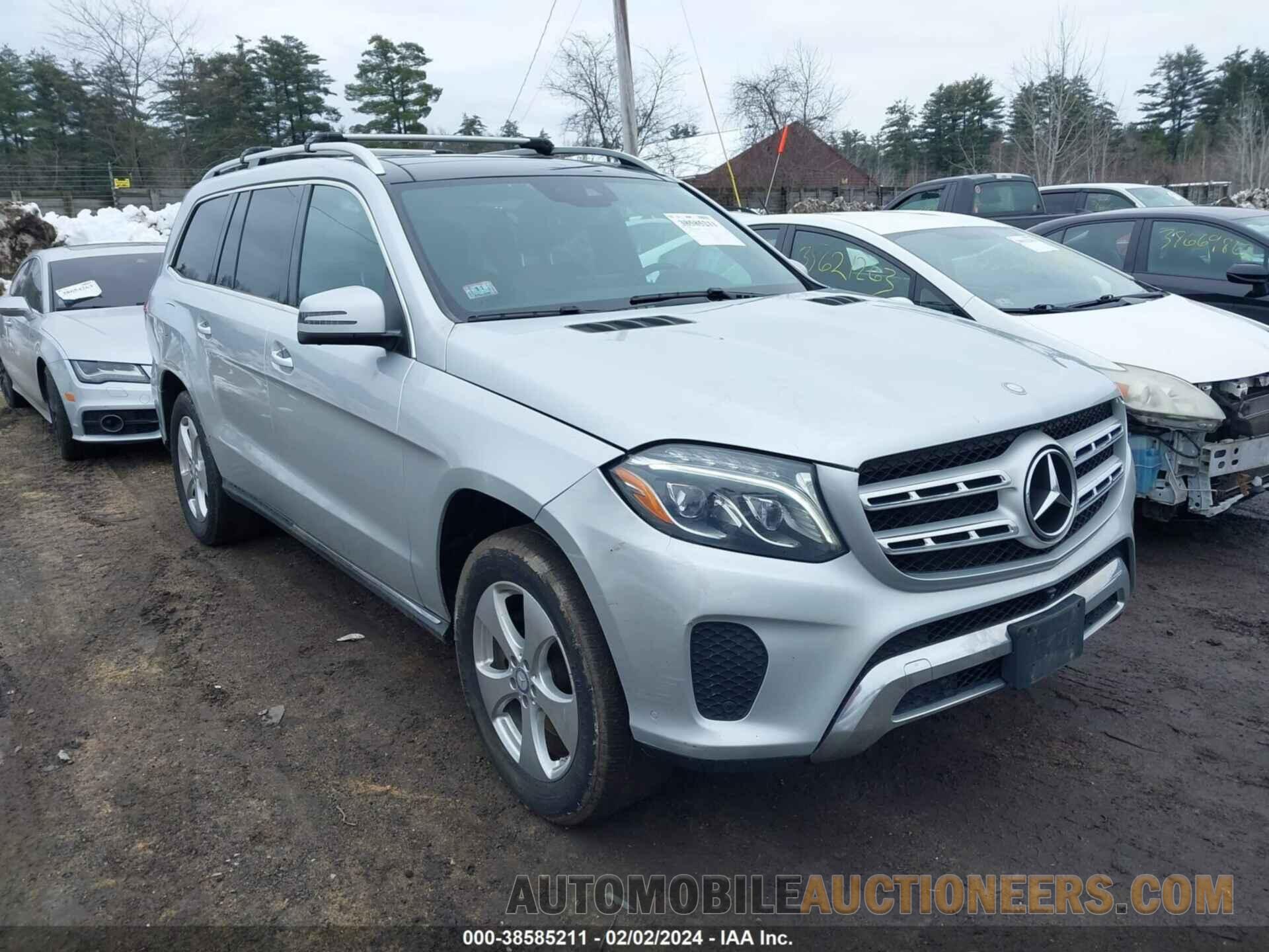 4JGDF6EE2HA773318 MERCEDES-BENZ GLS 450 2017