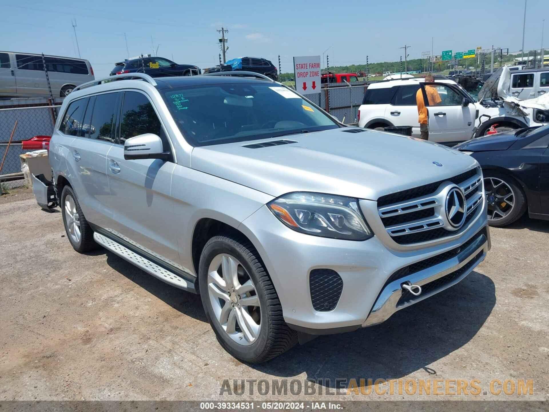 4JGDF6EE2HA774288 MERCEDES-BENZ GLS 450 2017