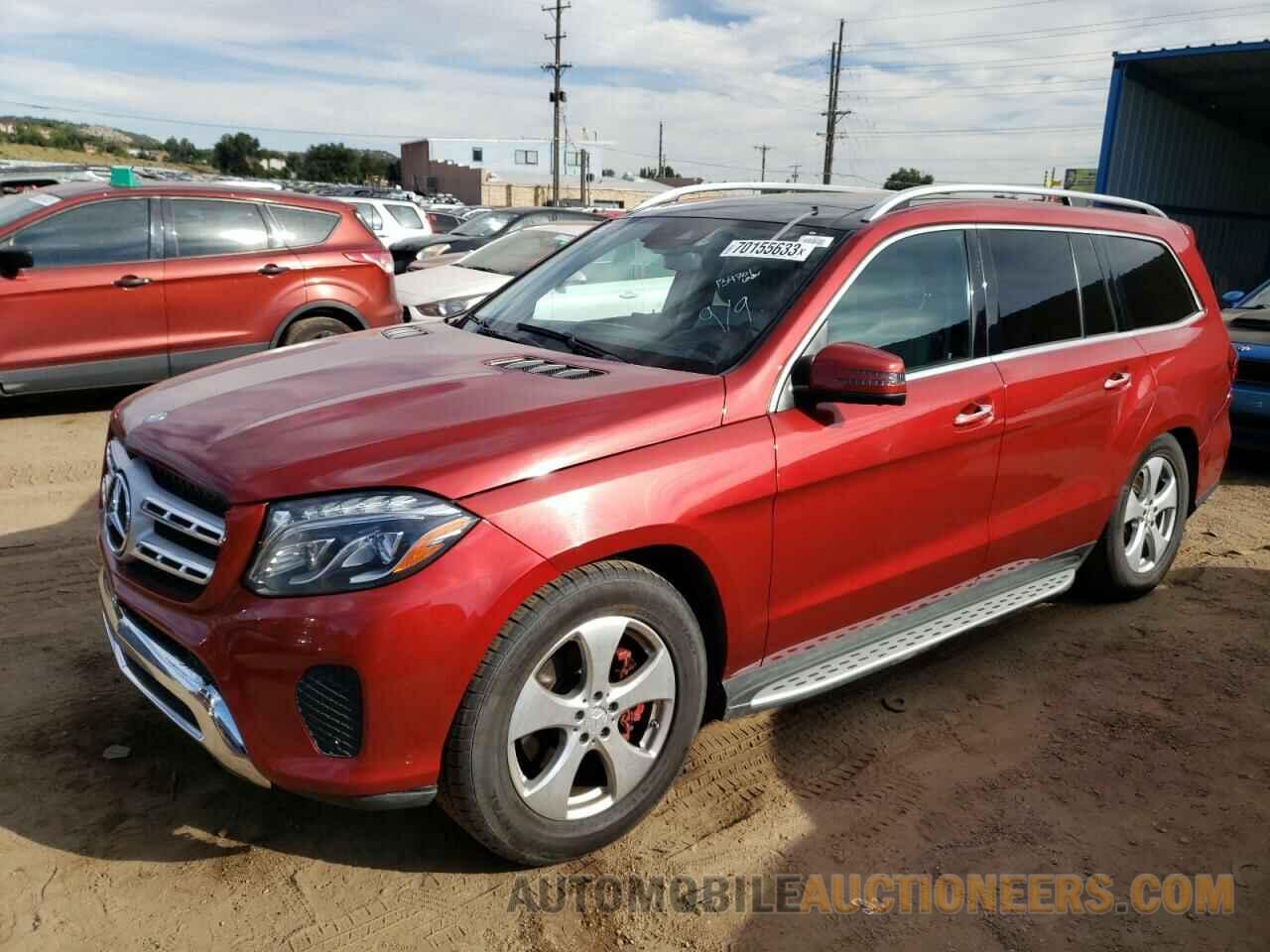 4JGDF6EE4HA763695 MERCEDES-BENZ GLS-CLASS 2017