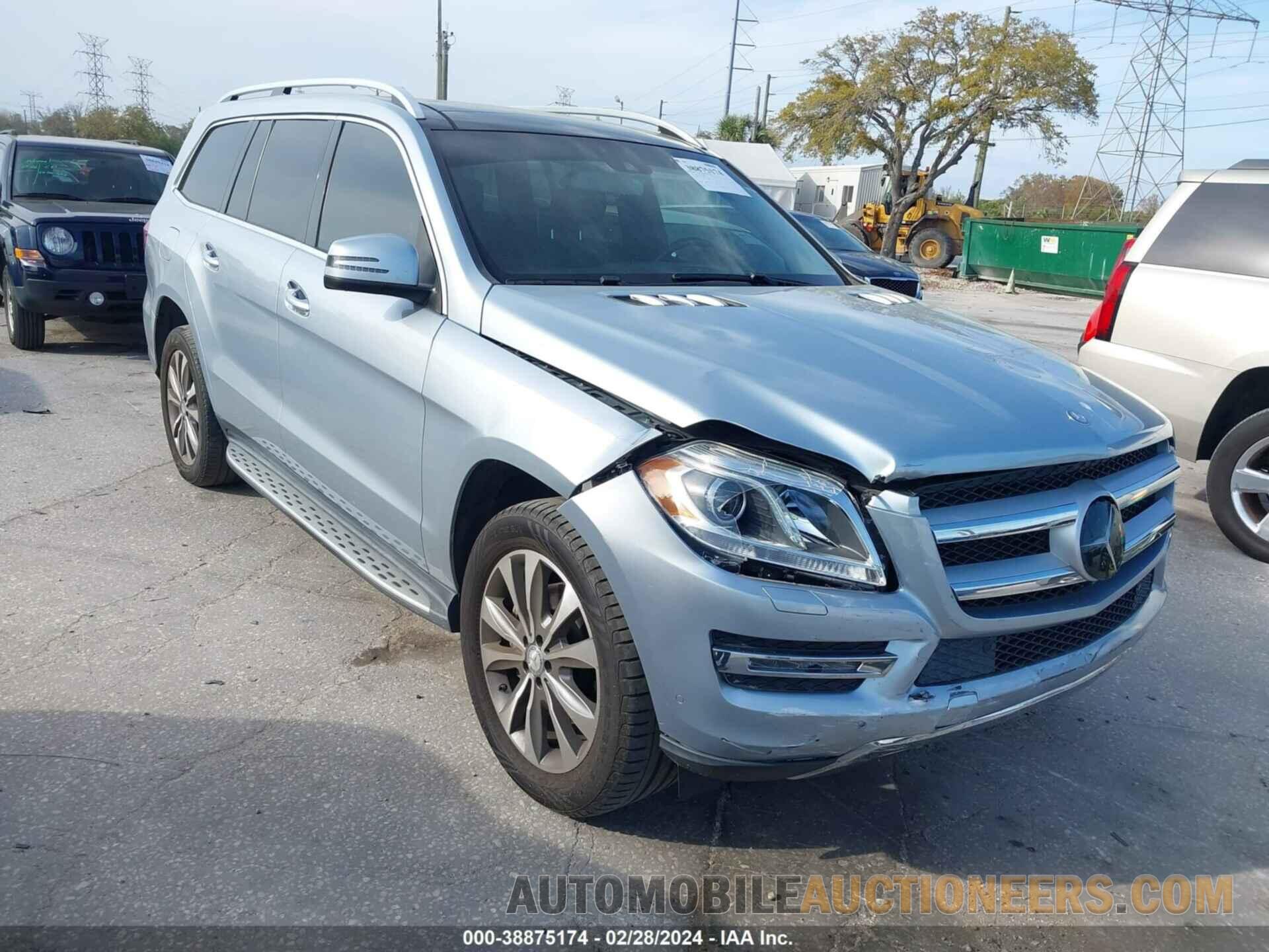 4JGDF6EE8FA614462 MERCEDES-BENZ GL 450 2015