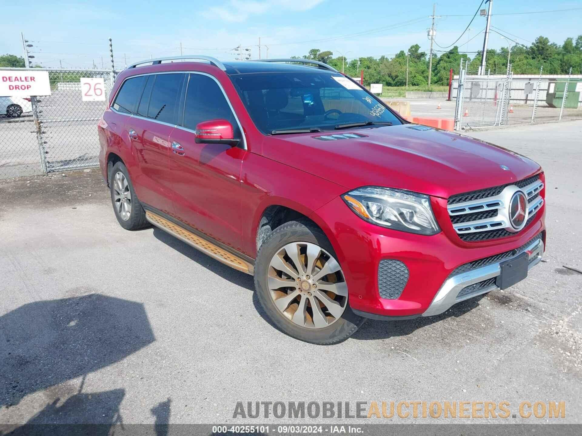 4JGDF6EEXHA843664 MERCEDES-BENZ GLS 450 2017