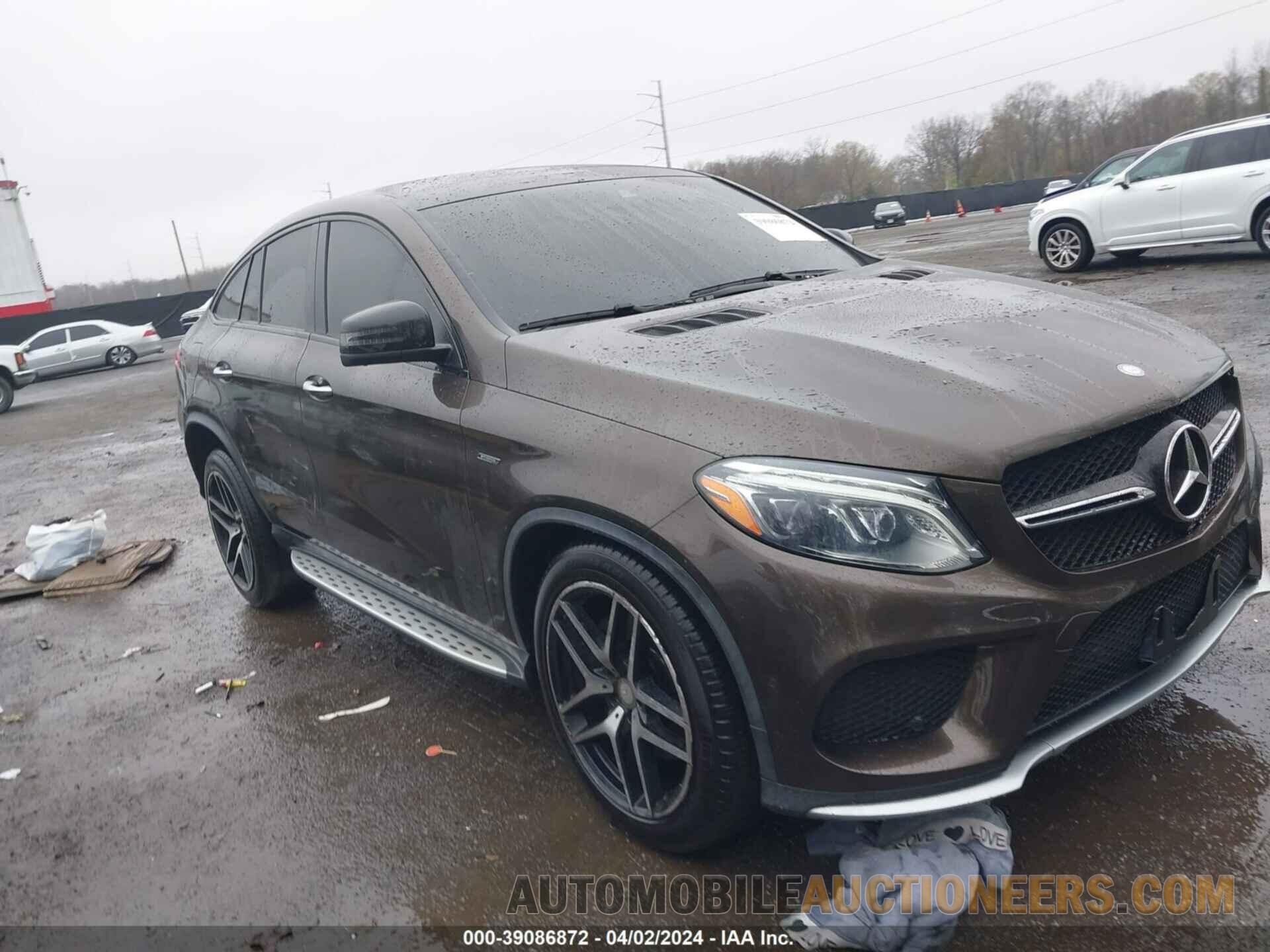 4JGED6EB0GA026136 MERCEDES-BENZ GLE 450 AMG COUPE 2016