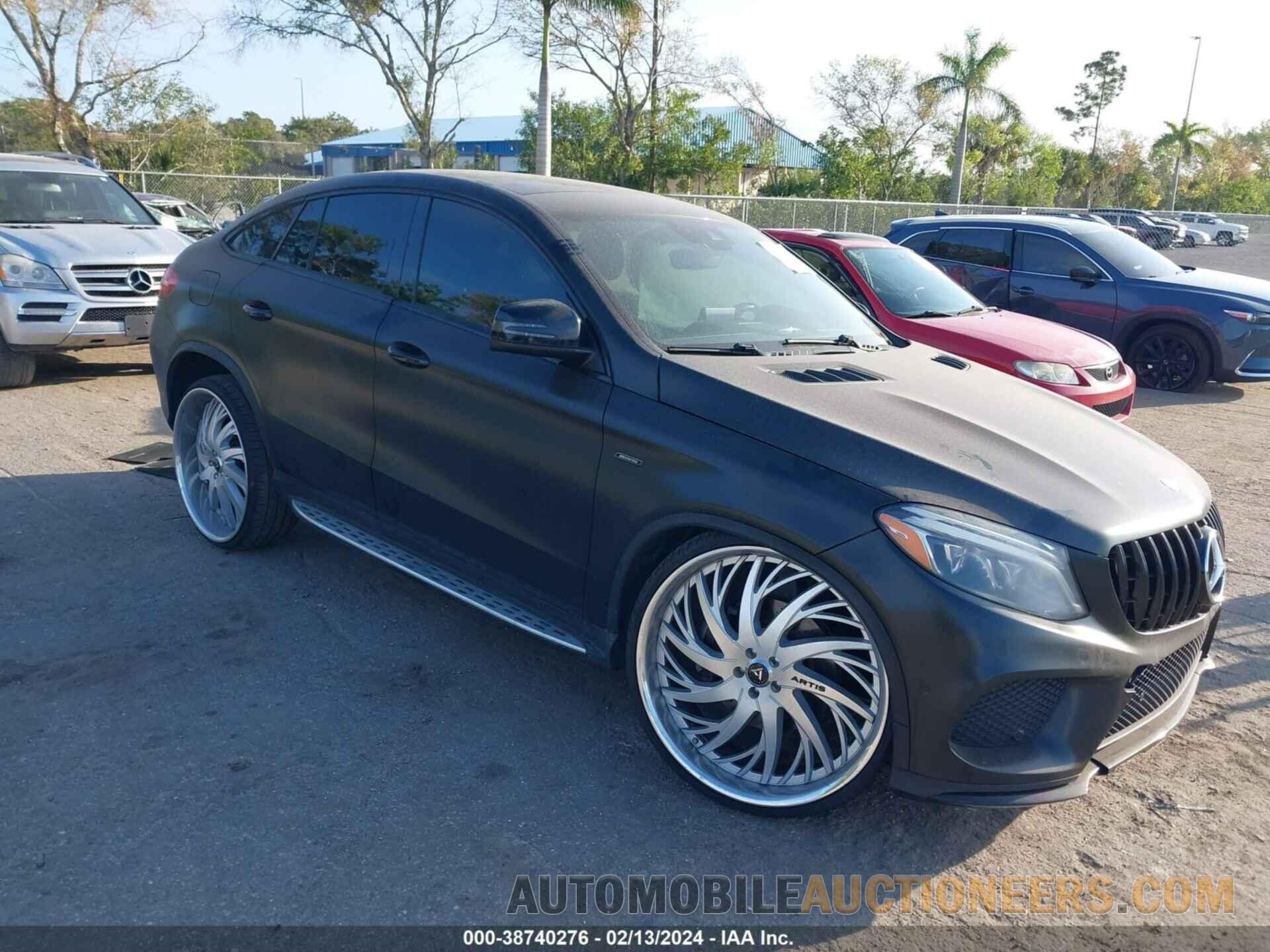 4JGED6EB0GA040716 MERCEDES-BENZ GLE 450 AMG COUPE 2016