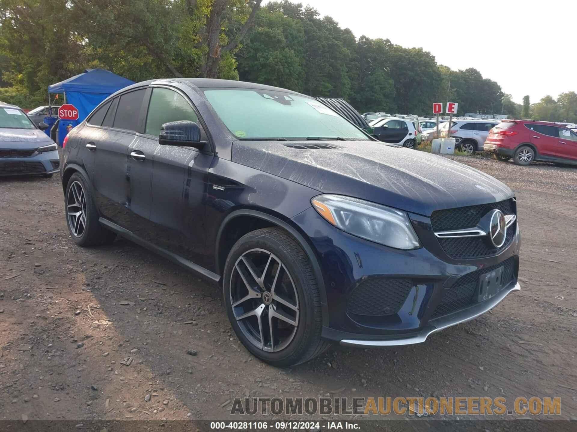 4JGED6EB0HA067030 MERCEDES-BENZ AMG GLE 43 COUPE 2017