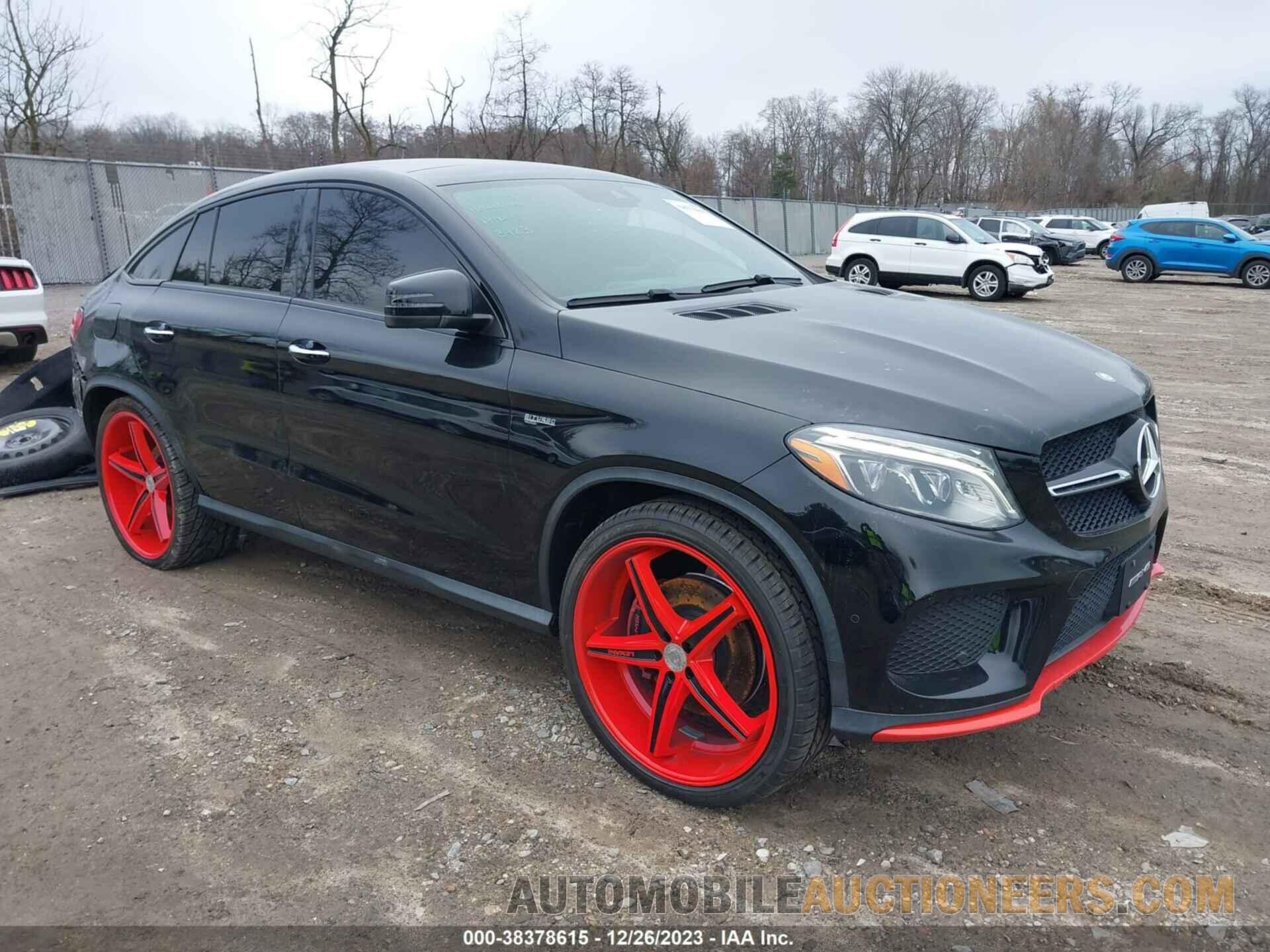 4JGED6EB0HA075953 MERCEDES-BENZ AMG GLE 43 COUPE 2017