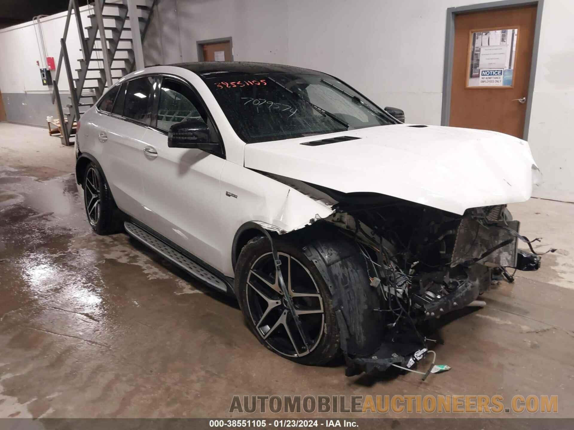 4JGED6EB0KA138816 MERCEDES-BENZ AMG GLE 43 COUPE 2019