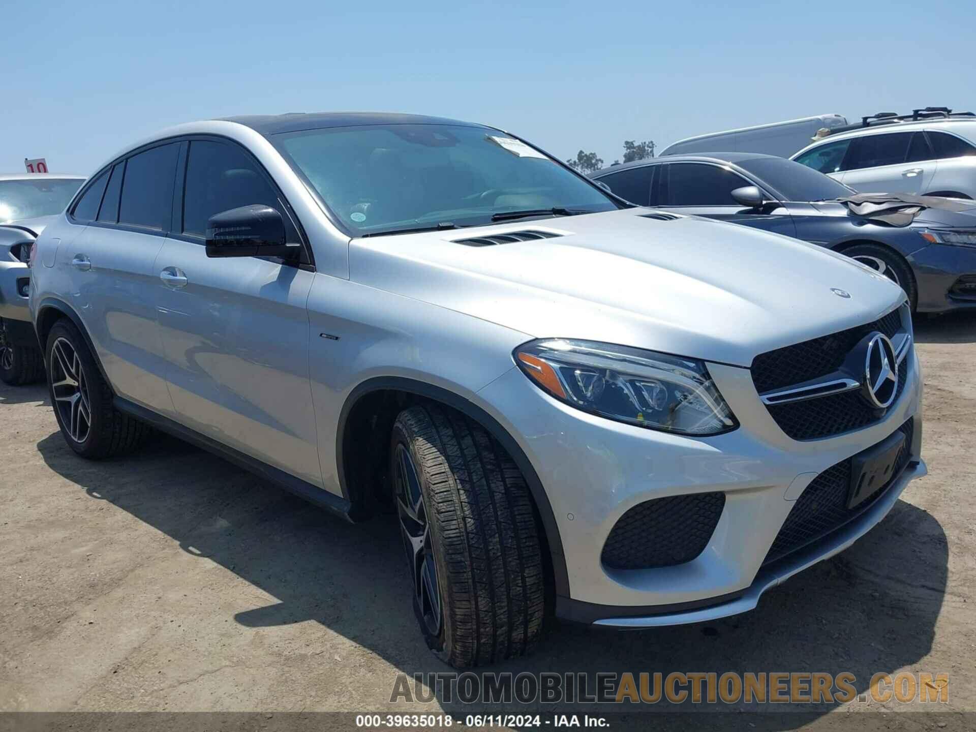 4JGED6EB1GA007076 MERCEDES-BENZ GLE 450 AMG COUPE 2016