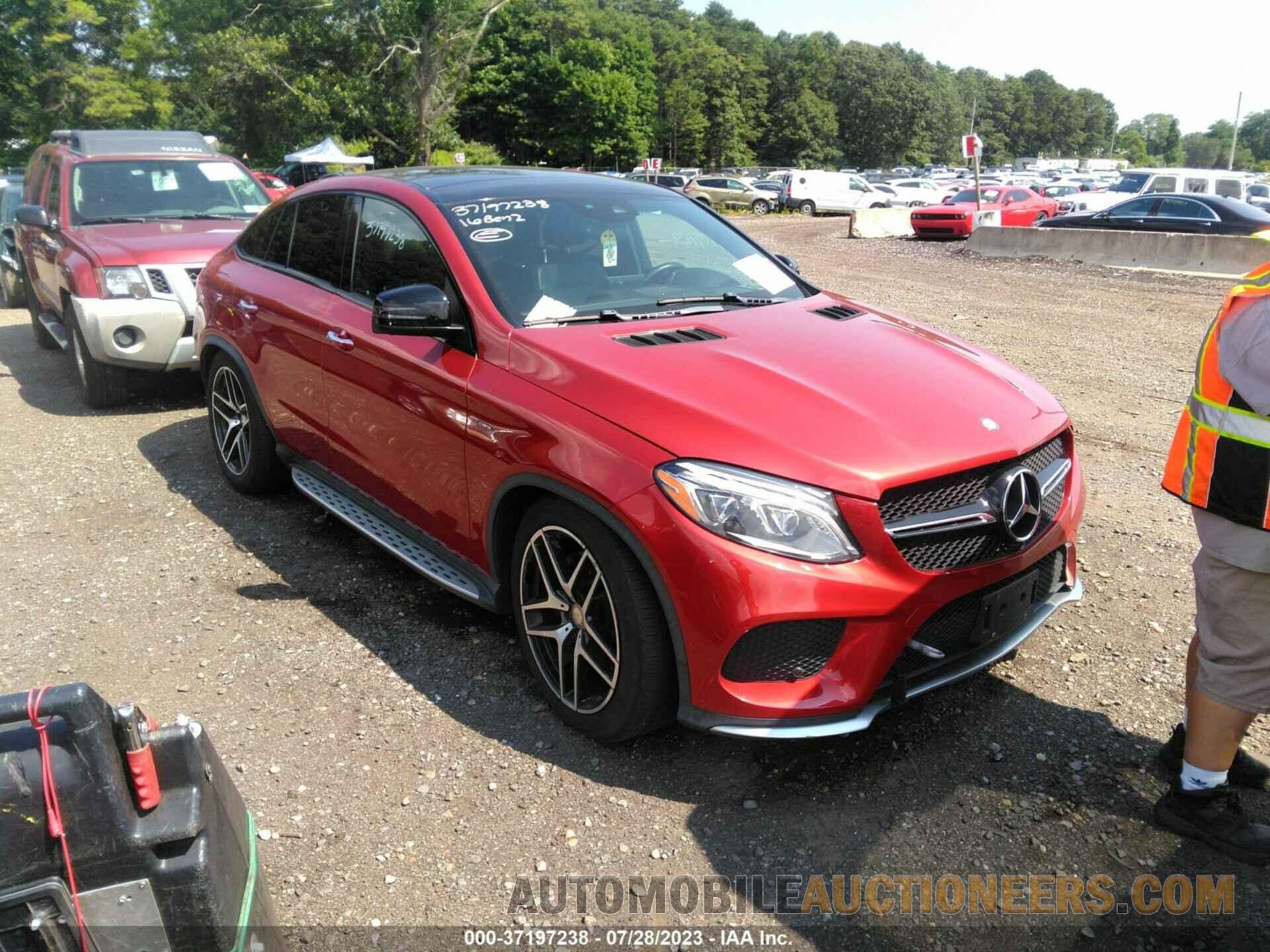 4JGED6EB1GA014464 MERCEDES-BENZ GLE 2016