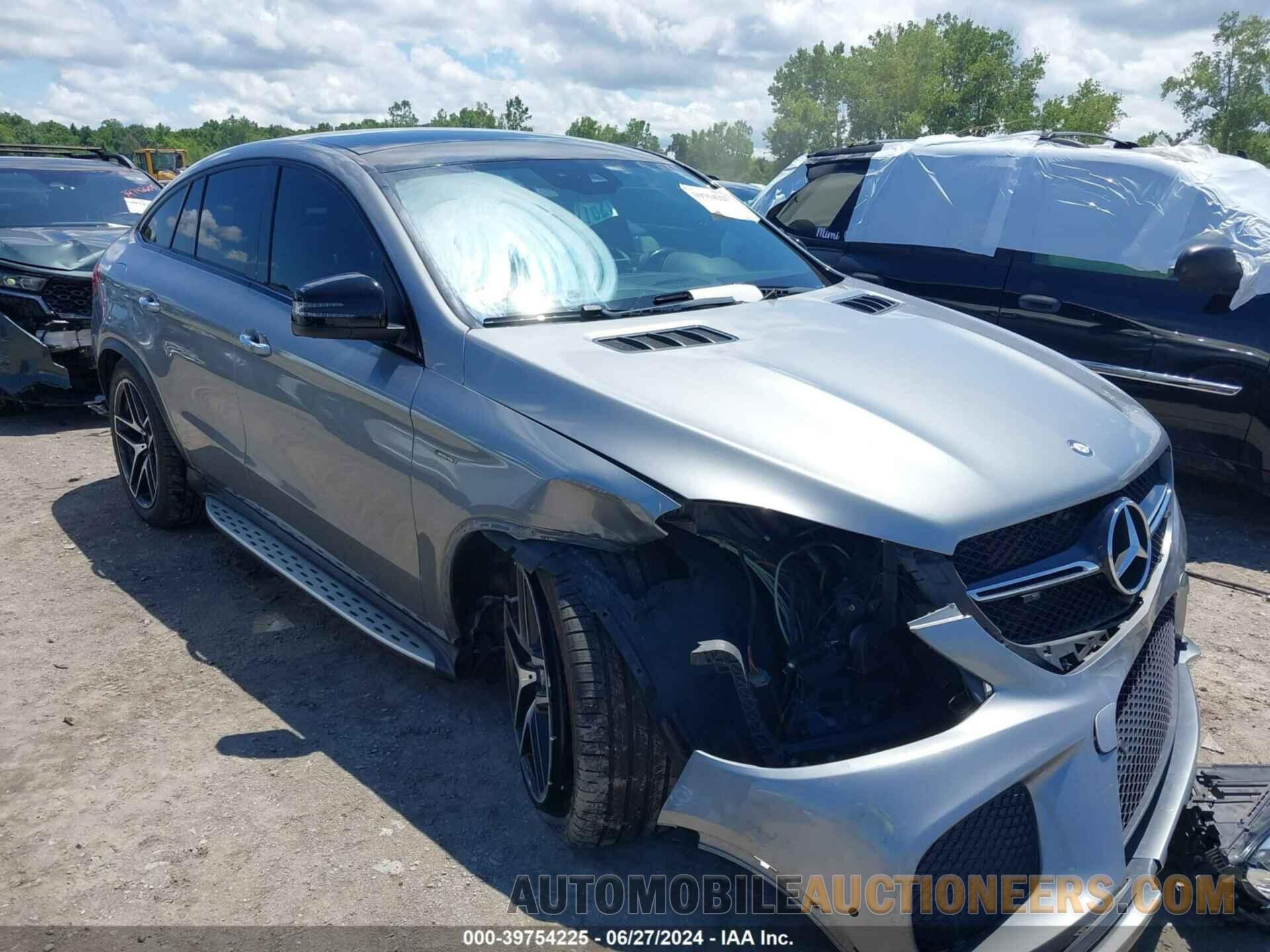 4JGED6EB1GA015372 MERCEDES-BENZ GLE 450 AMG COUPE 2016