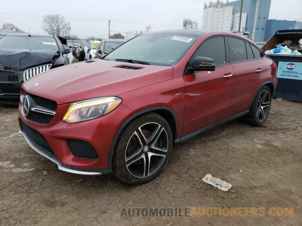 4JGED6EB1GA016859 MERCEDES-BENZ GLE-CLASS 2016