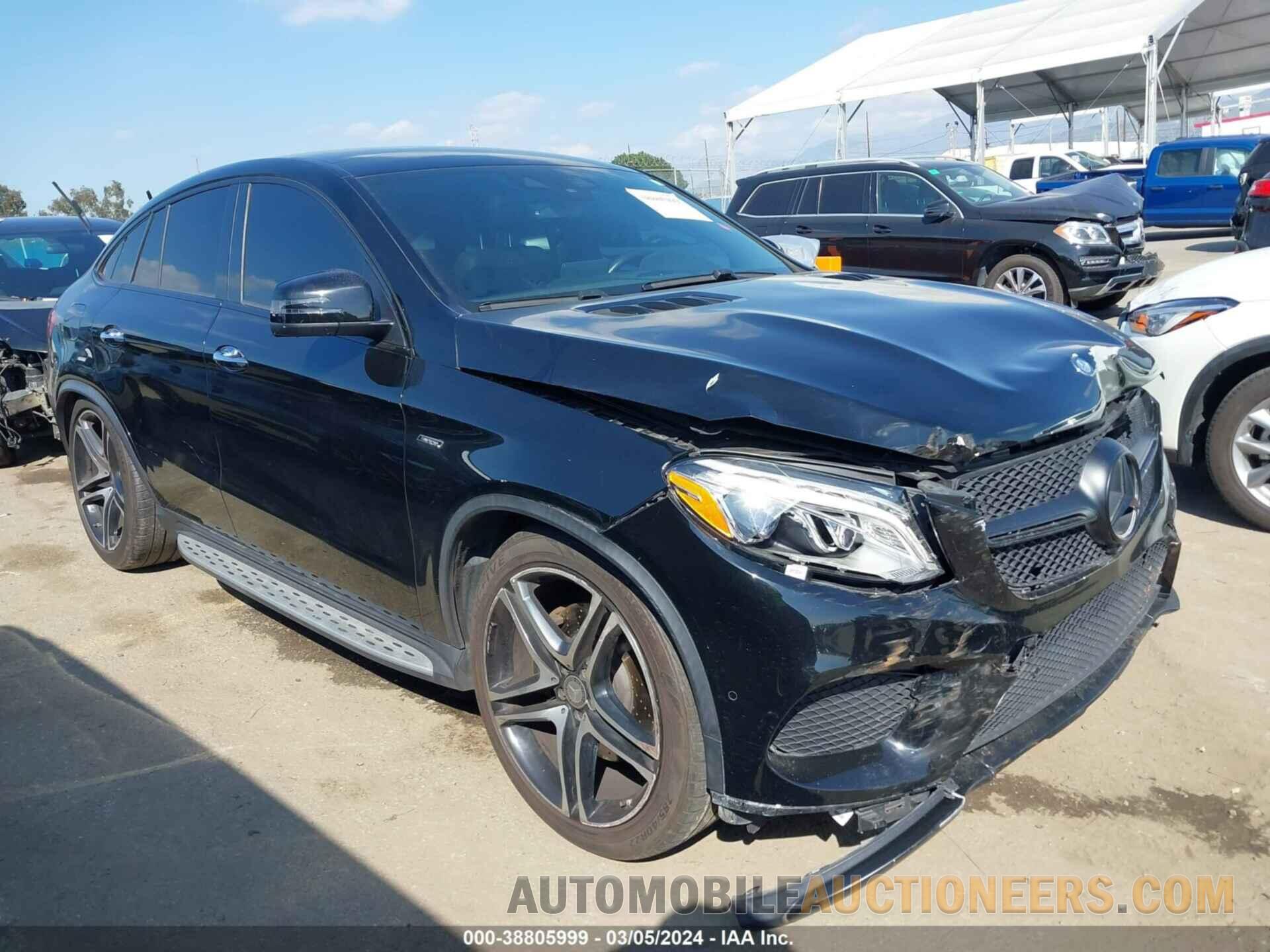 4JGED6EB1GA019129 MERCEDES-BENZ GLE 450 AMG COUPE 2016