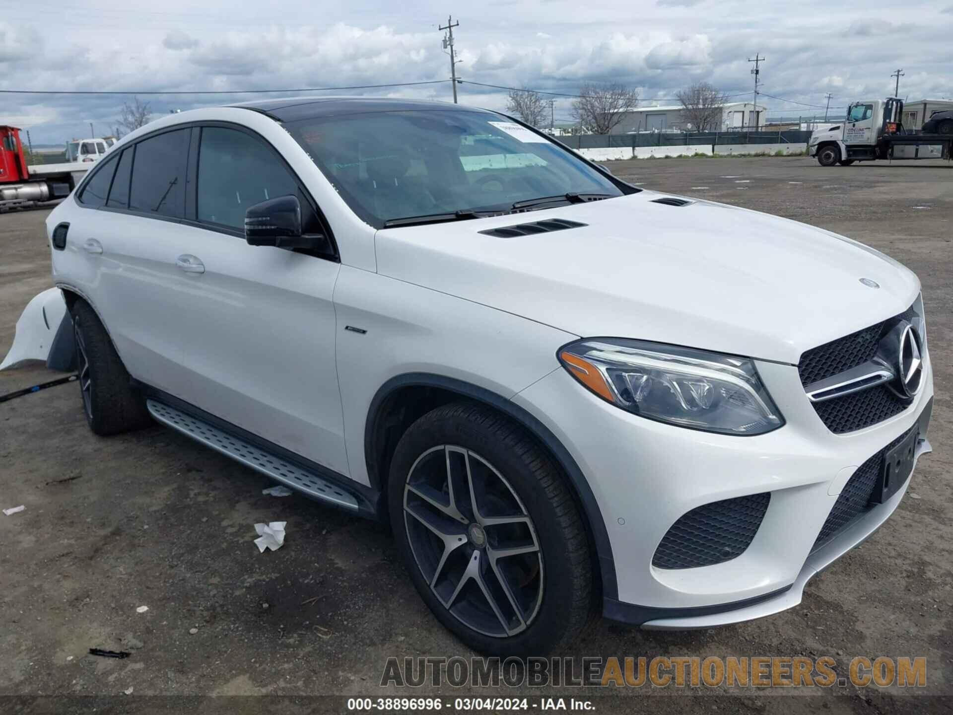 4JGED6EB1GA024640 MERCEDES-BENZ GLE 450 AMG COUPE 2016