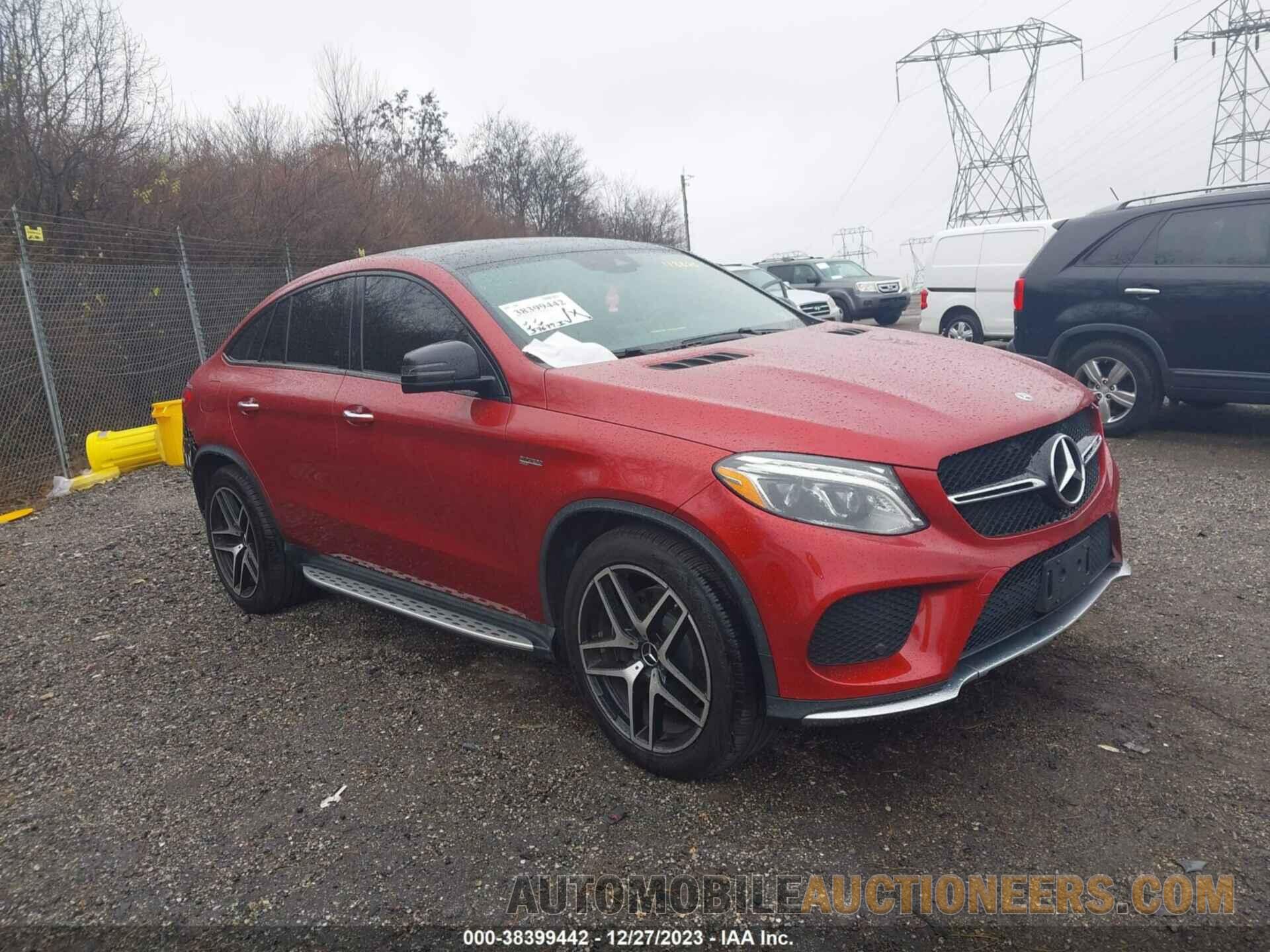 4JGED6EB2JA118825 MERCEDES-BENZ AMG GLE 43 COUPE 2018