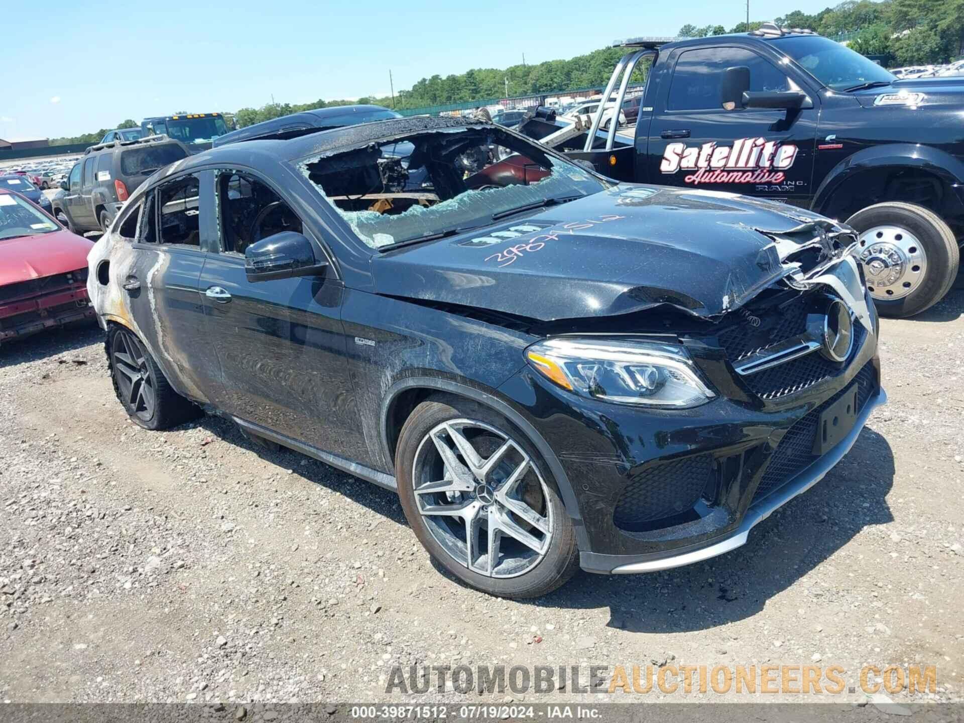 4JGED6EB3HA056443 MERCEDES-BENZ AMG GLE 43 COUPE 2017