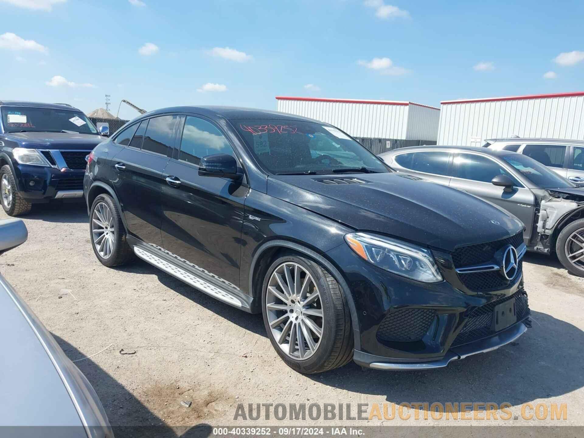 4JGED6EB3JA100771 MERCEDES-BENZ AMG GLE 43 COUPE 2018