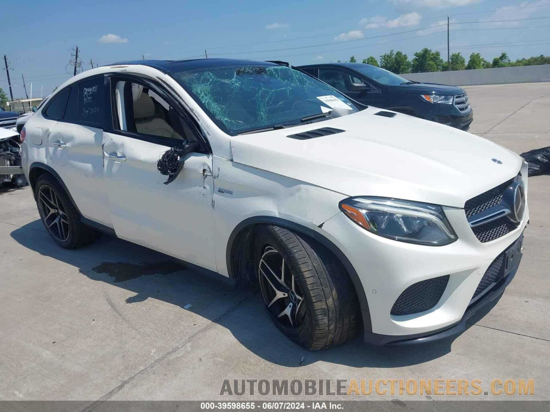 4JGED6EB3KA144187 MERCEDES-BENZ AMG GLE 43 COUPE 2019