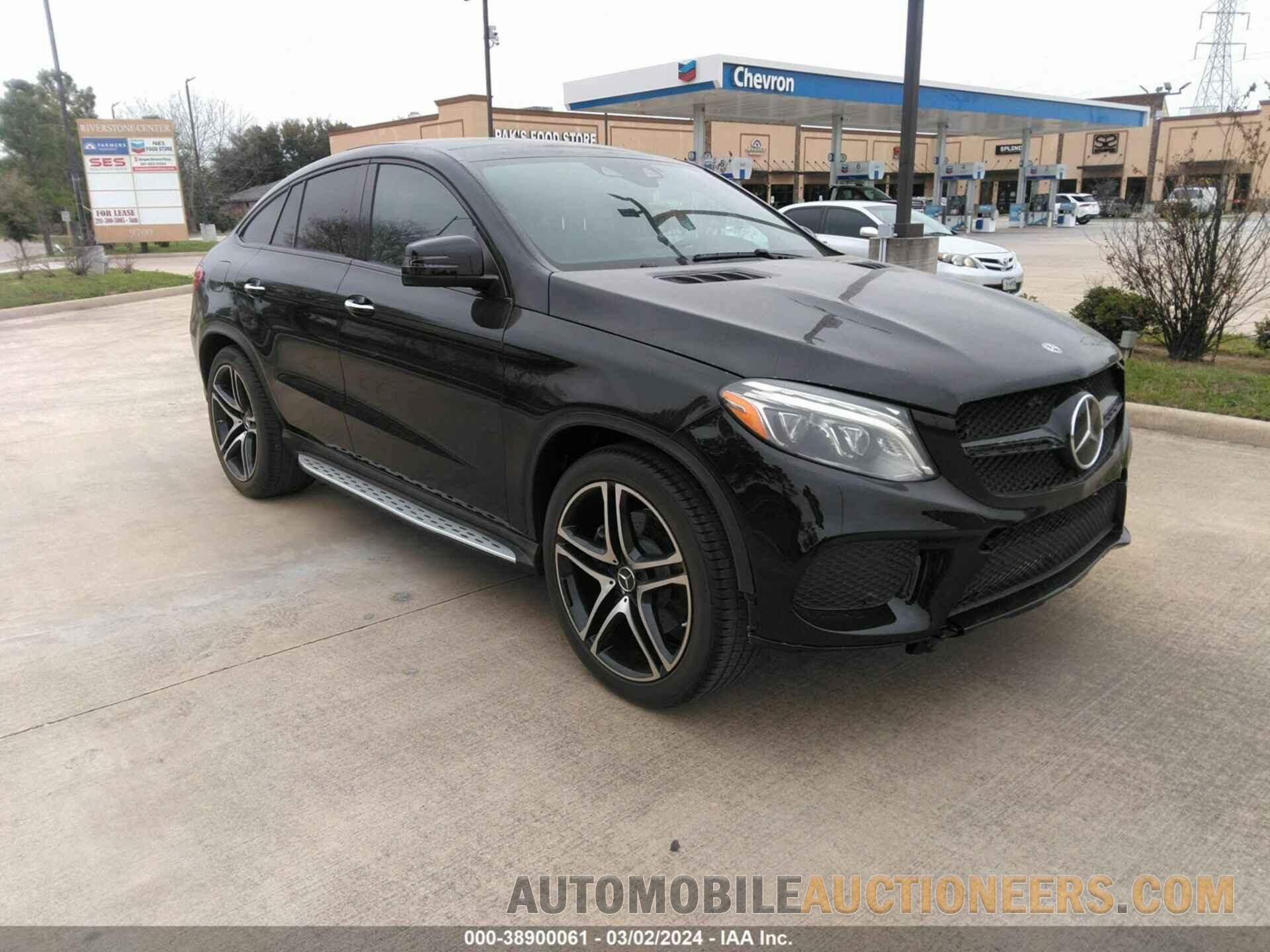 4JGED6EB3KA154962 MERCEDES-BENZ AMG GLE 43 COUPE 2019