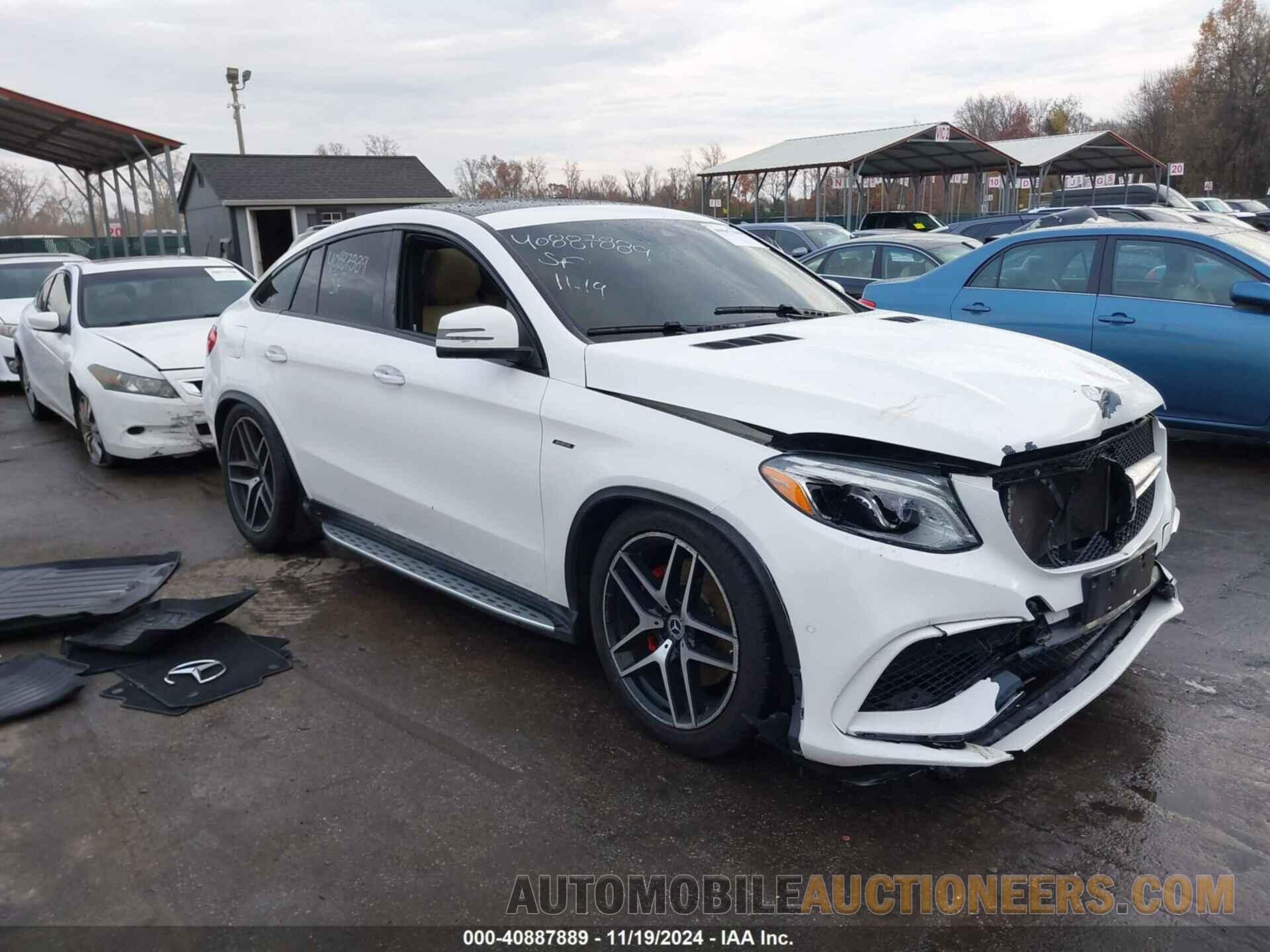 4JGED6EB4GA006794 MERCEDES-BENZ GLE 450 AMG COUPE 2016