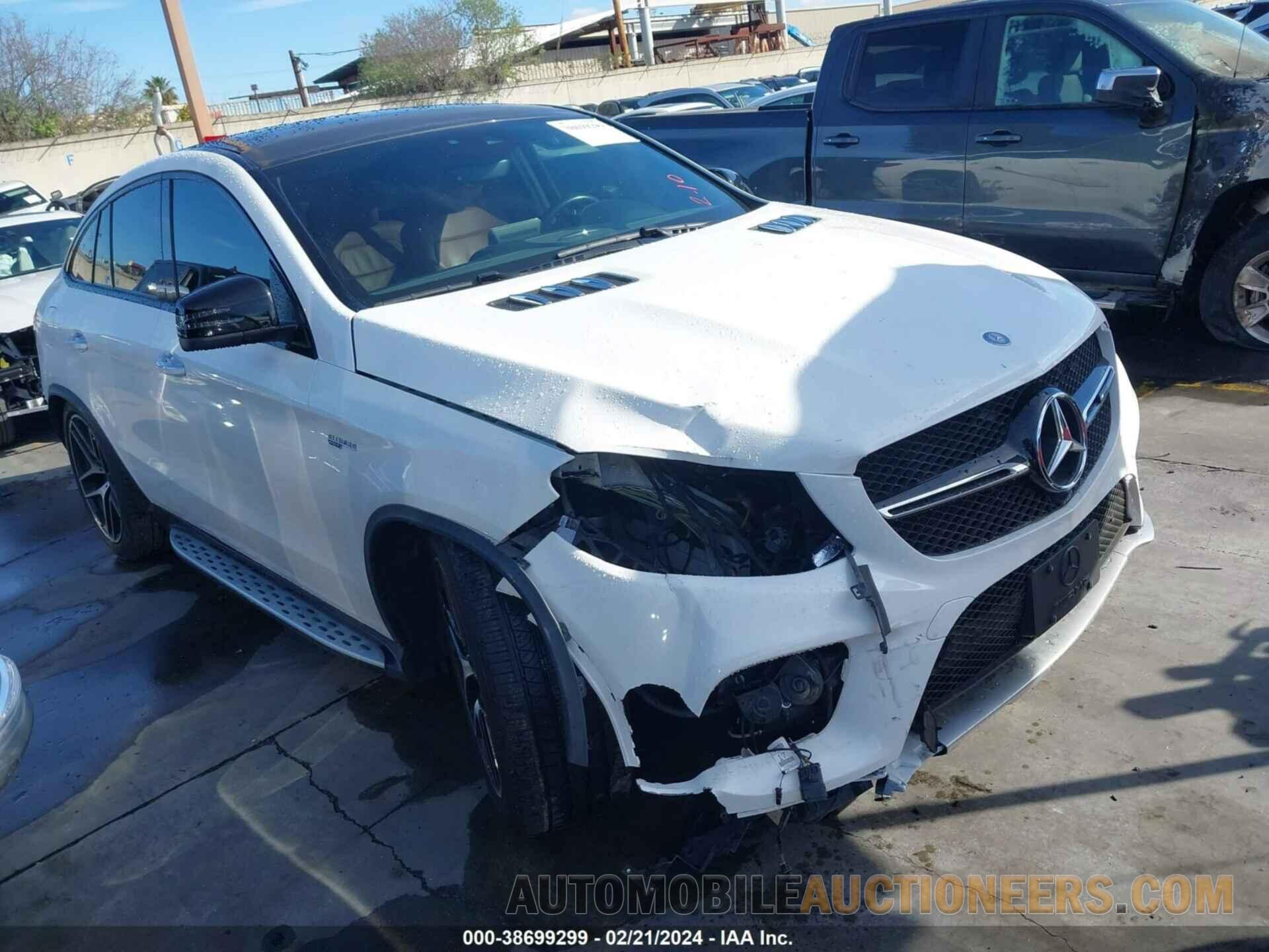 4JGED6EB4GA023496 MERCEDES-BENZ GLE 450 AMG COUPE 2016