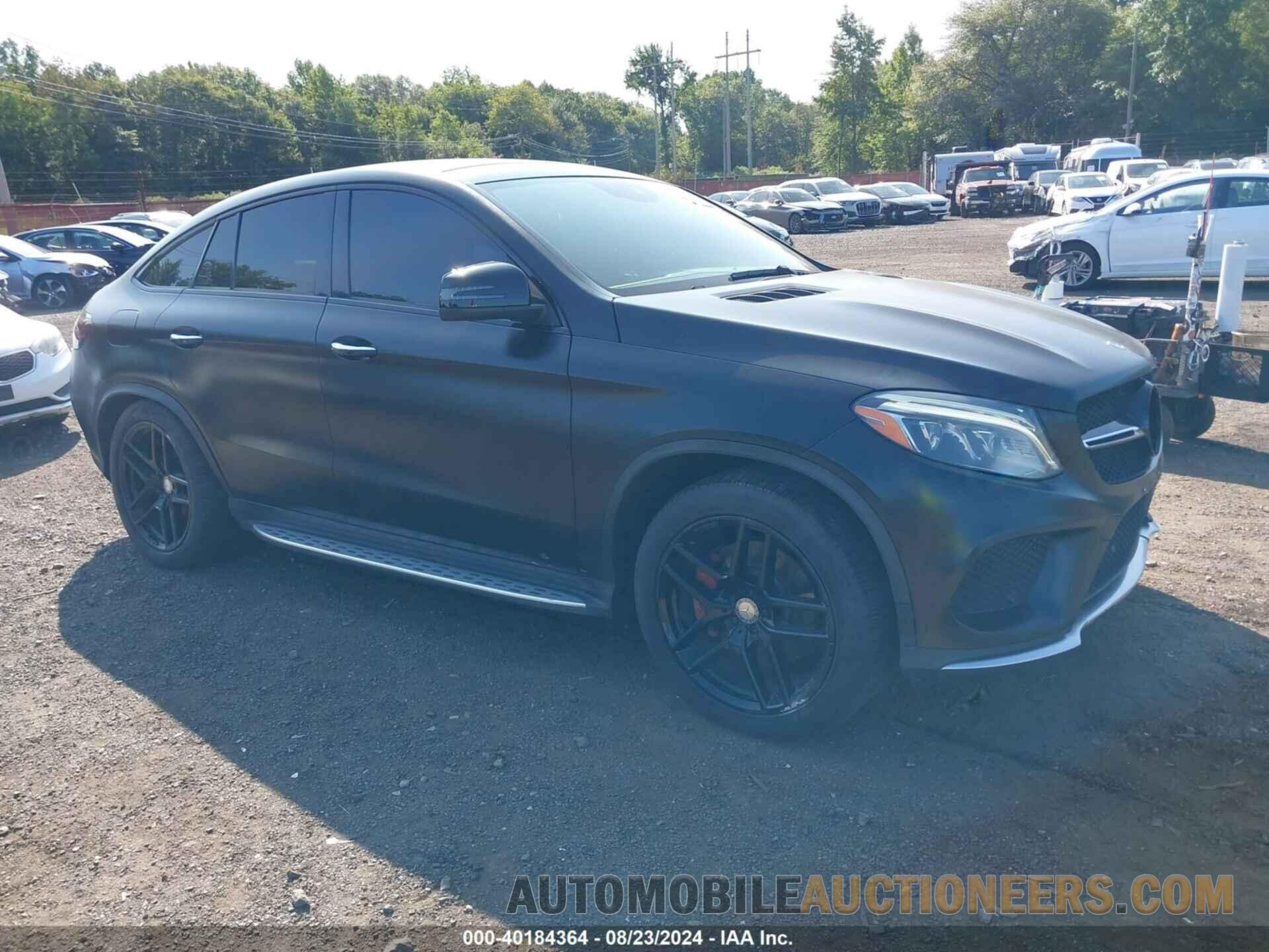 4JGED6EB4GA040430 MERCEDES-BENZ GLE 450 AMG COUPE 2016