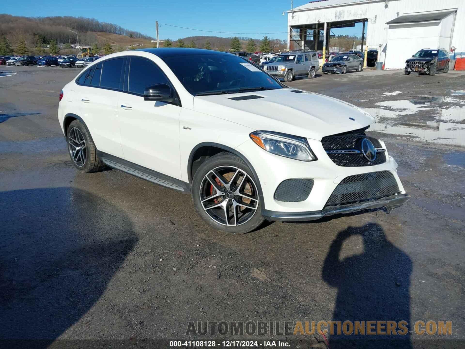 4JGED6EB4HA078404 MERCEDES-BENZ AMG GLE 43 COUPE 2017