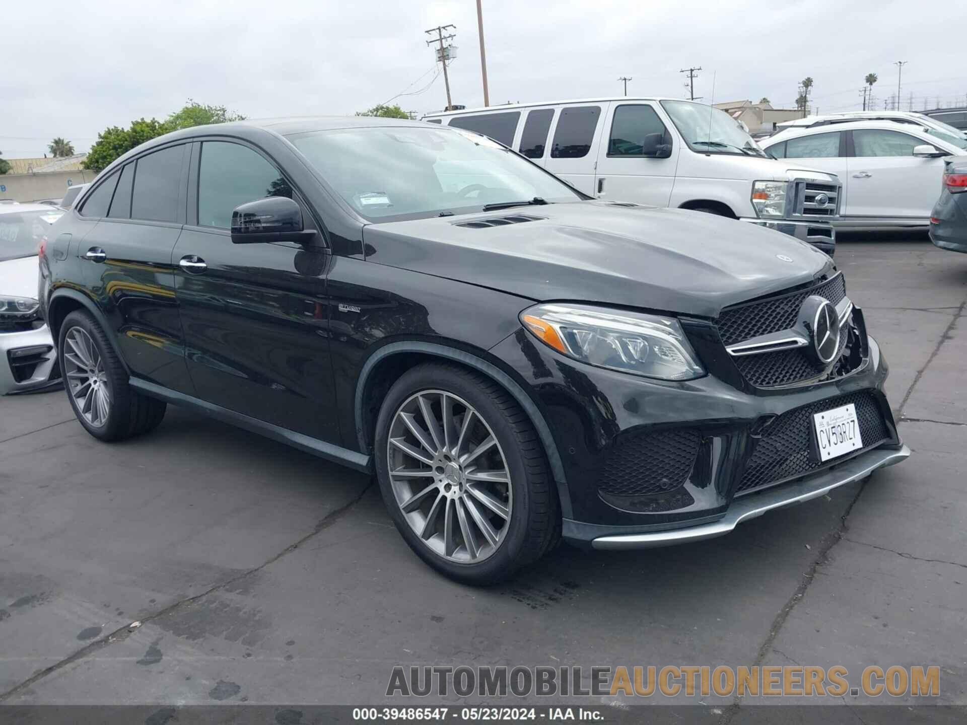 4JGED6EB4JA100620 MERCEDES-BENZ AMG GLE 43 COUPE 2018