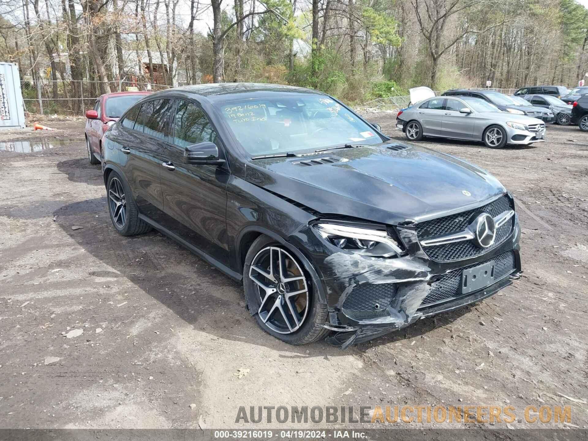 4JGED6EB4KA136759 MERCEDES-BENZ AMG GLE 43 COUPE 2019