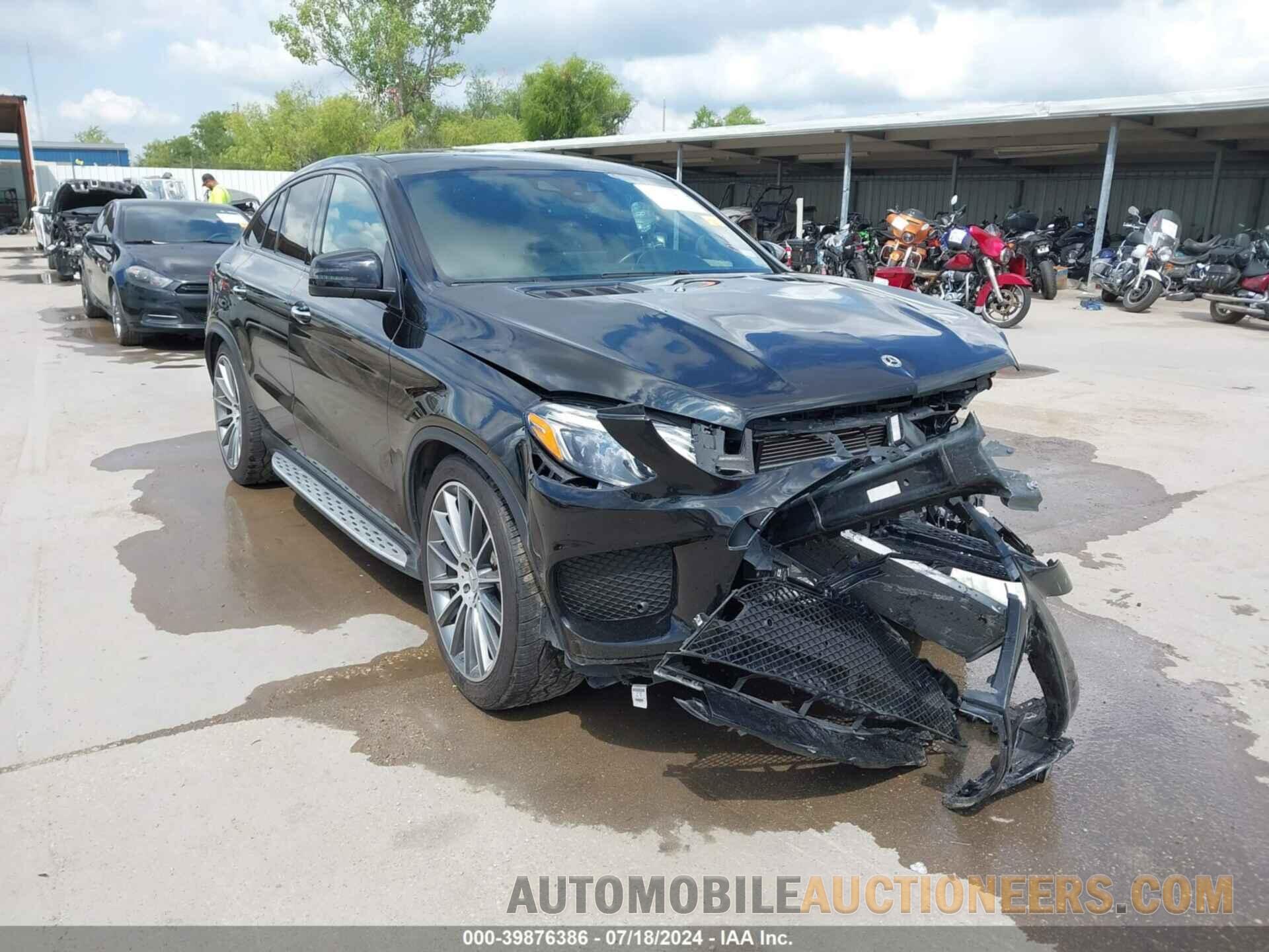 4JGED6EB4KA149589 MERCEDES-BENZ AMG GLE 43 COUPE 2019