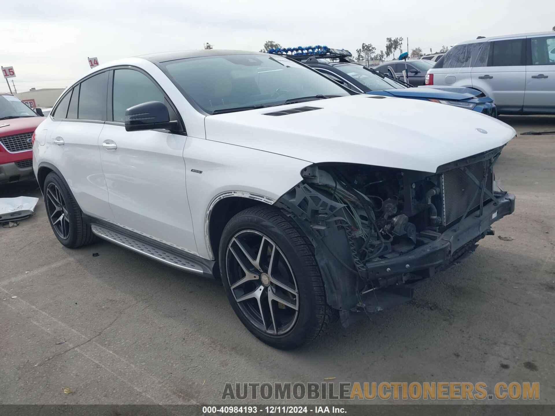 4JGED6EB5GA007064 MERCEDES-BENZ GLE 450 AMG COUPE 2016