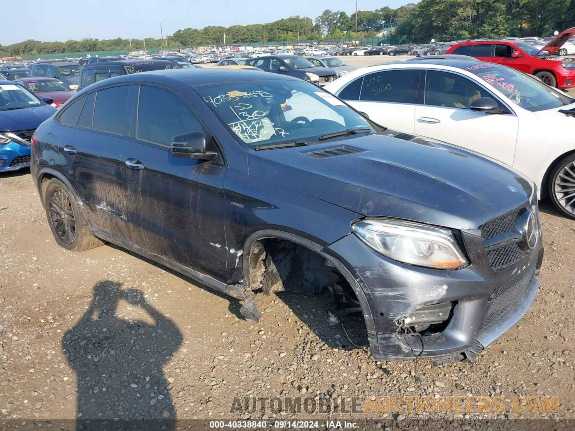 4JGED6EB5GA013818 MERCEDES-BENZ GLE 450 AMG COUPE 2016