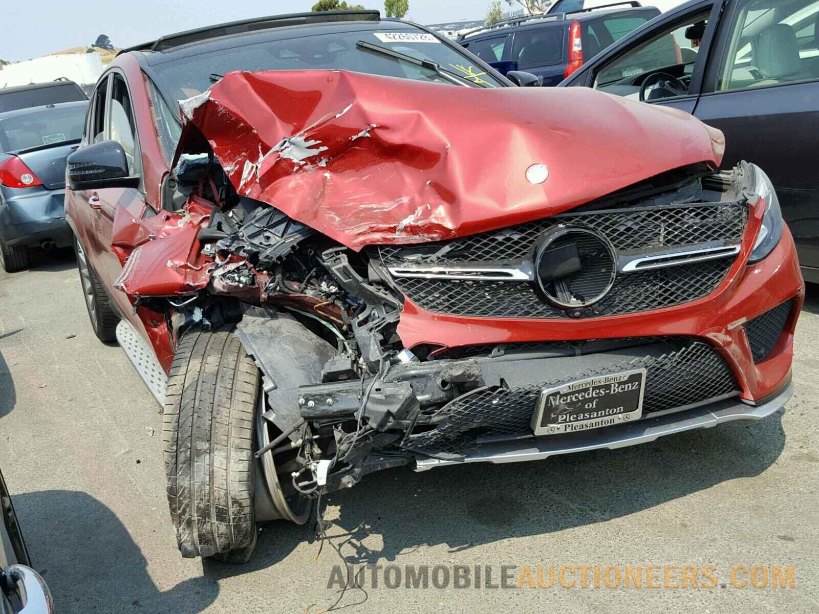 4JGED6EB5GA017819 MERCEDES-BENZ GLE 450 4MATIC 2016