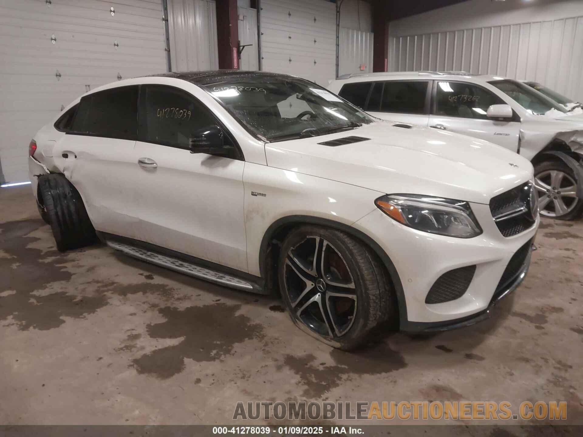 4JGED6EB5JA122951 MERCEDES-BENZ AMG GLE 43 COUPE 2018