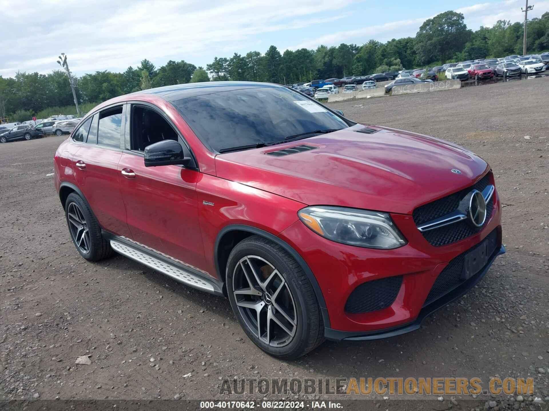 4JGED6EB5KA137774 MERCEDES-BENZ AMG GLE 43 COUPE 2019