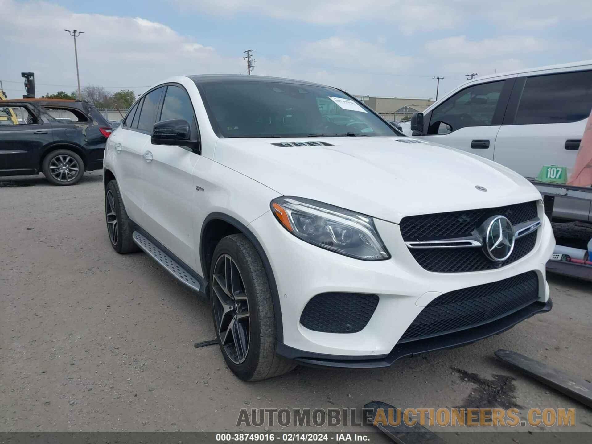 4JGED6EB5KA141842 MERCEDES-BENZ AMG GLE 43 COUPE 2019