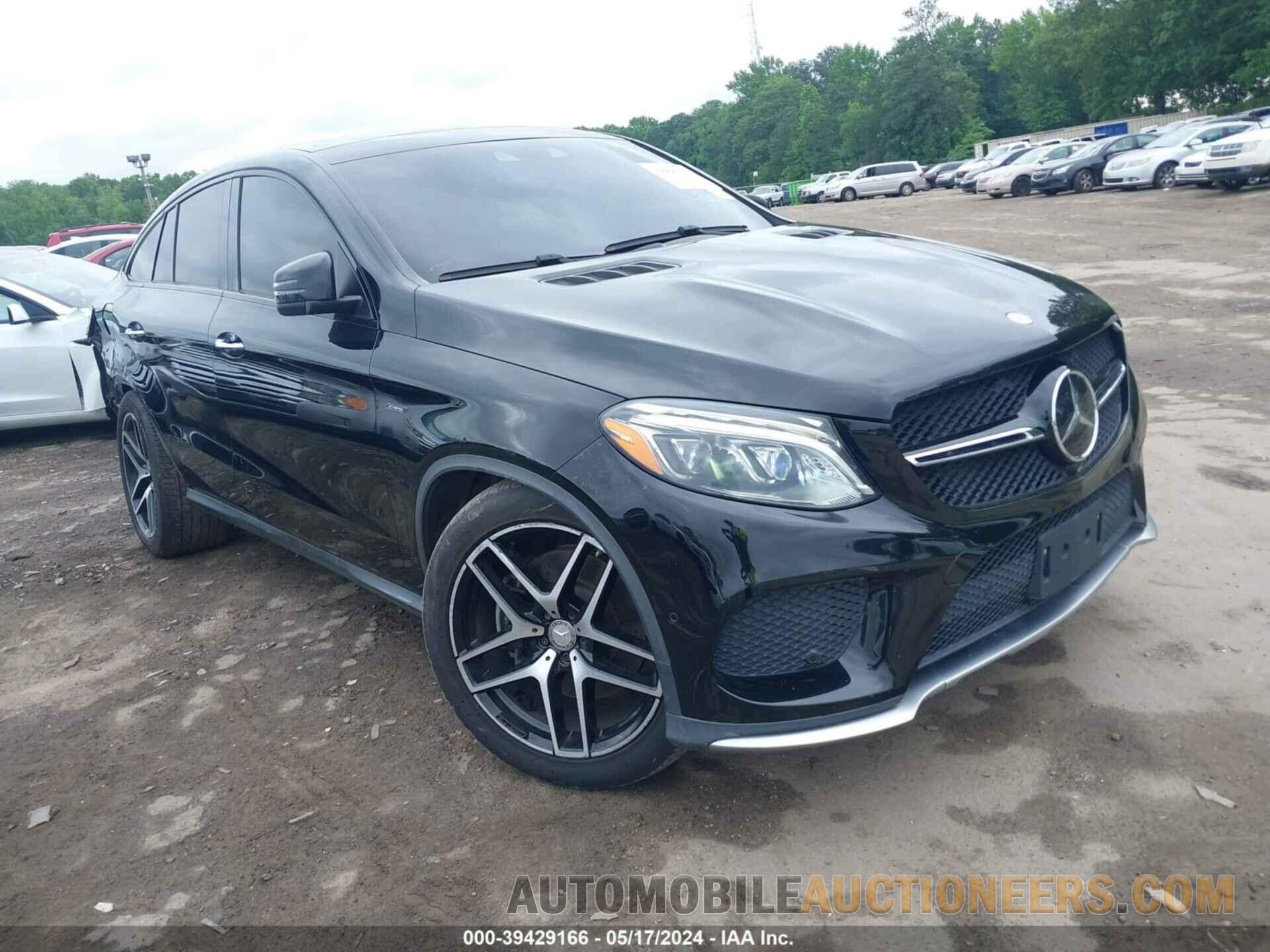 4JGED6EB6GA020910 MERCEDES-BENZ GLE 450 AMG COUPE 2016